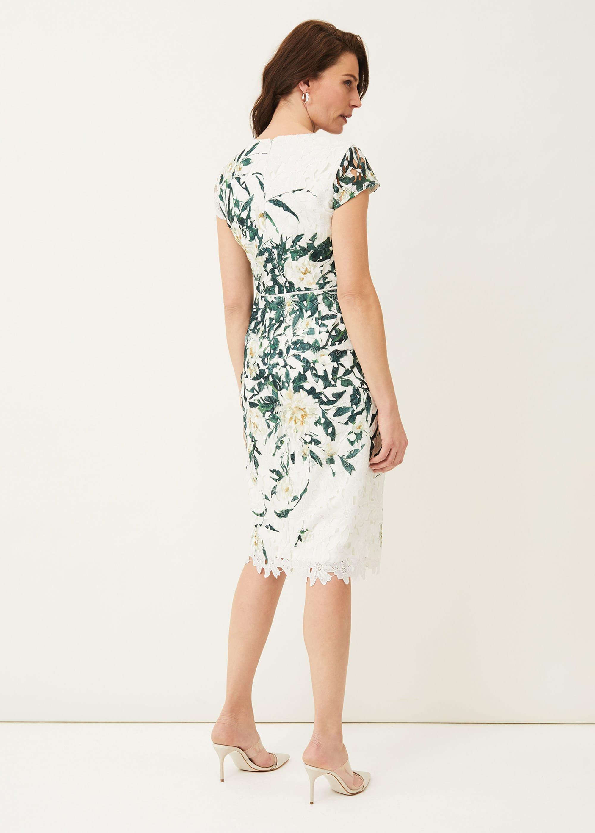 Claudine Floral Lace Dress