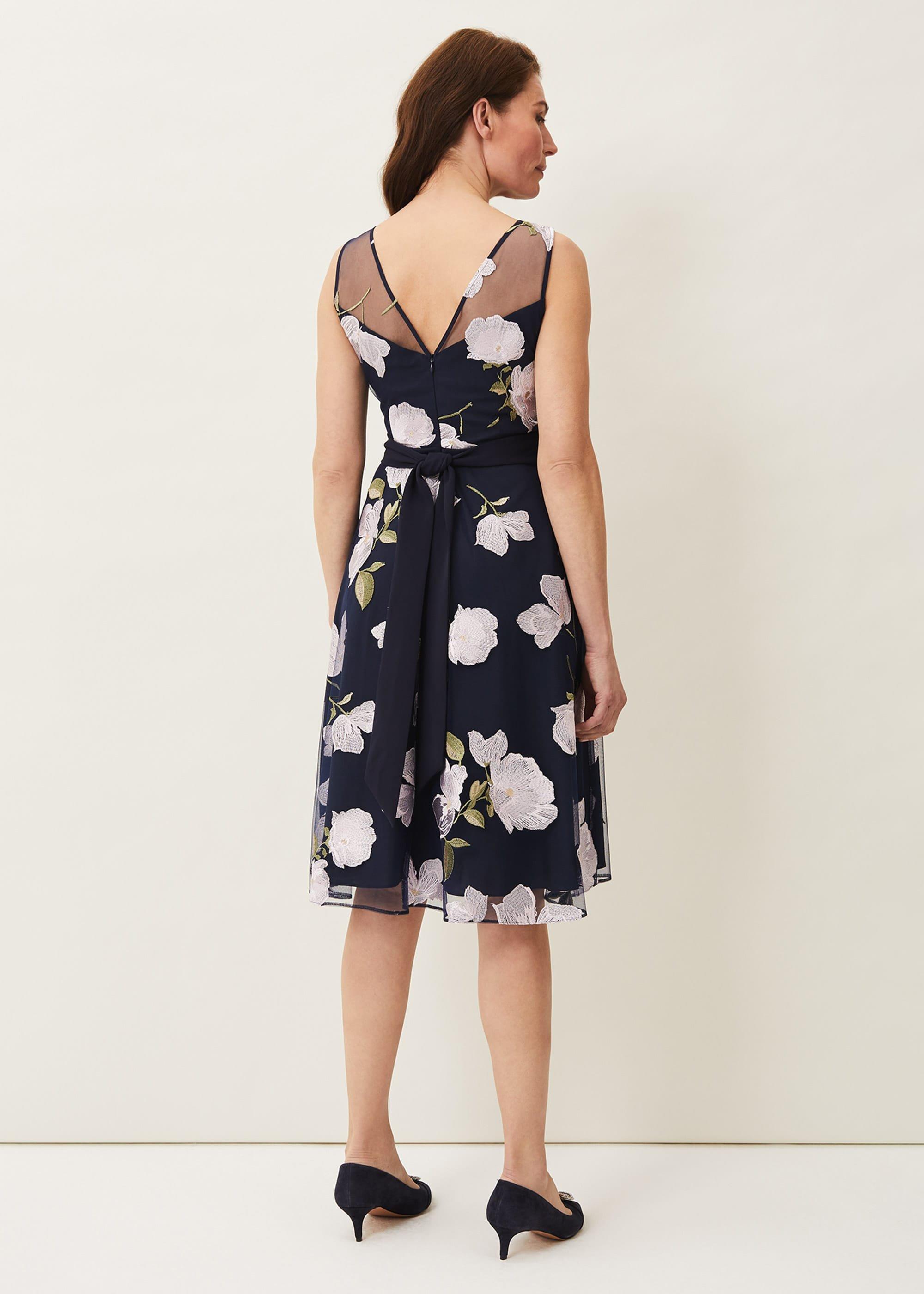 Charlotte Floral Embroidered Dress