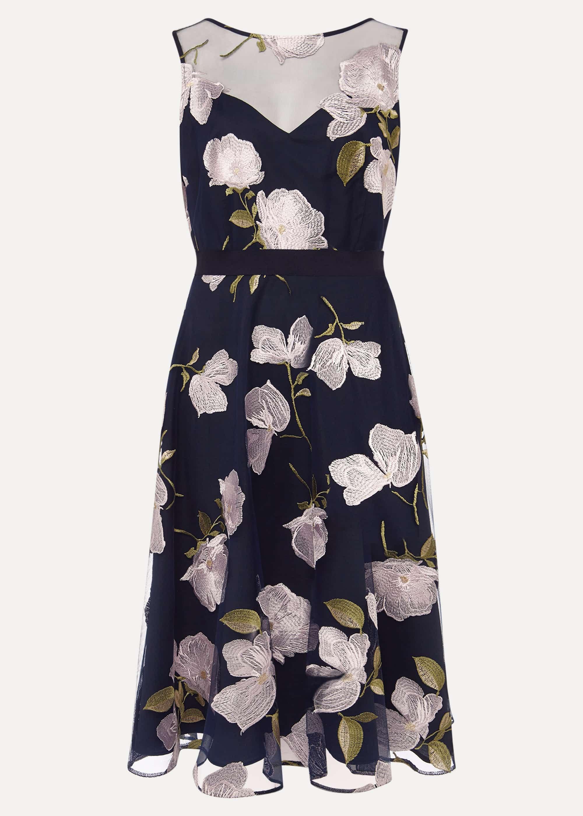 Charlotte Floral Embroidered Dress