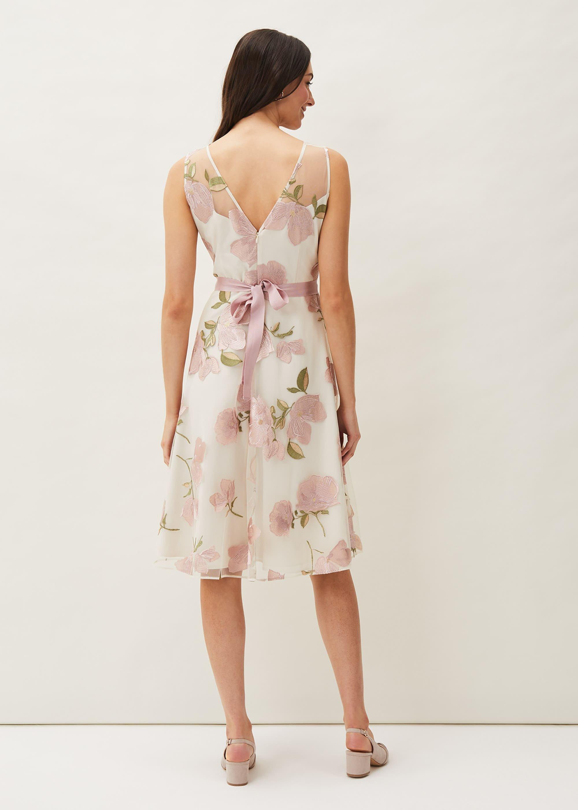 Charlotte Floral Embroidered Dress