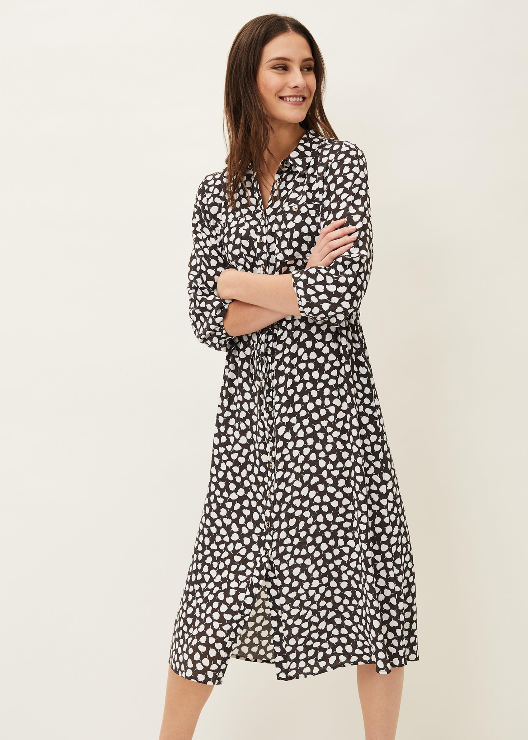 Tana Midi Leaf Dress