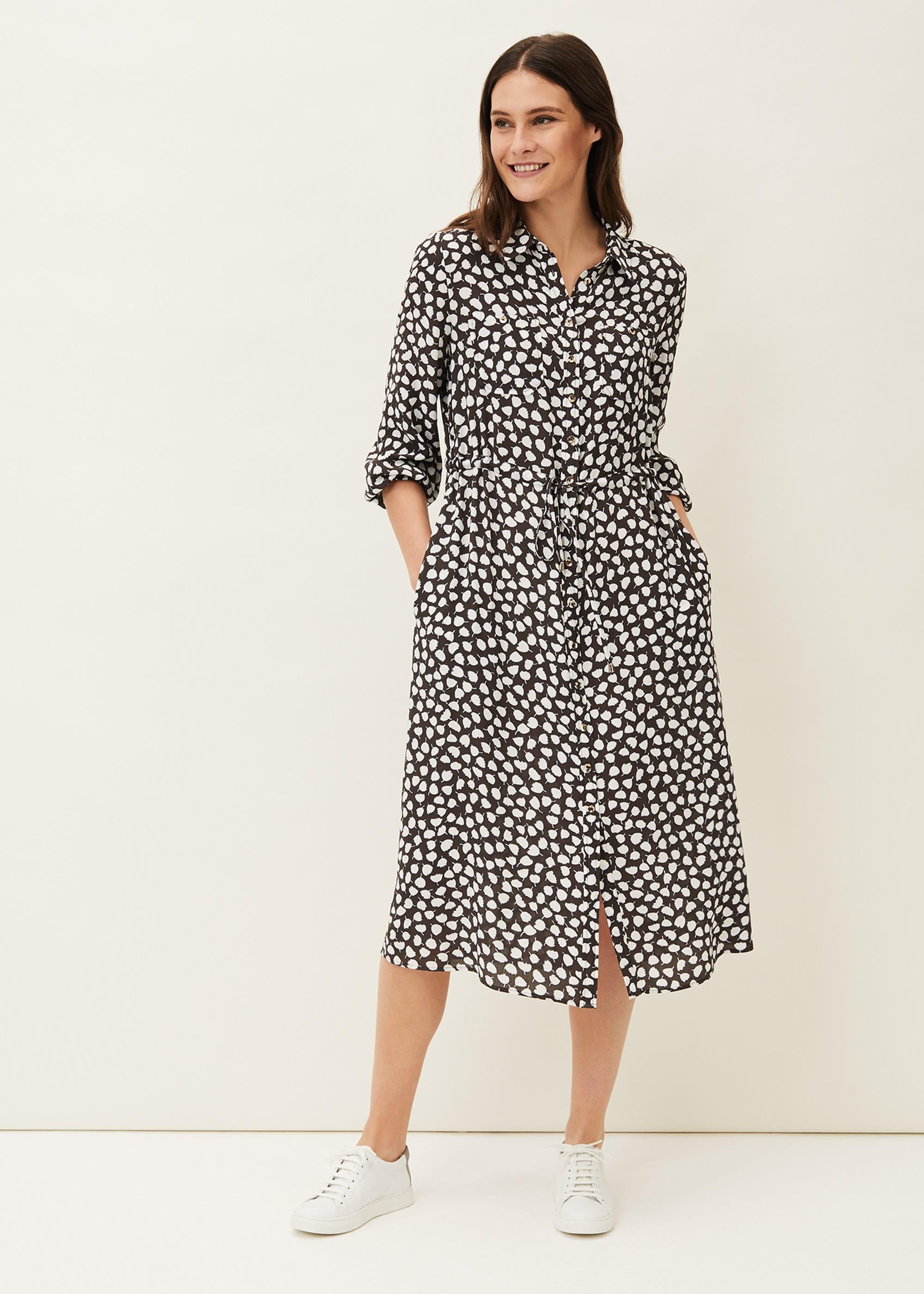 Tana Midi Leaf Dress