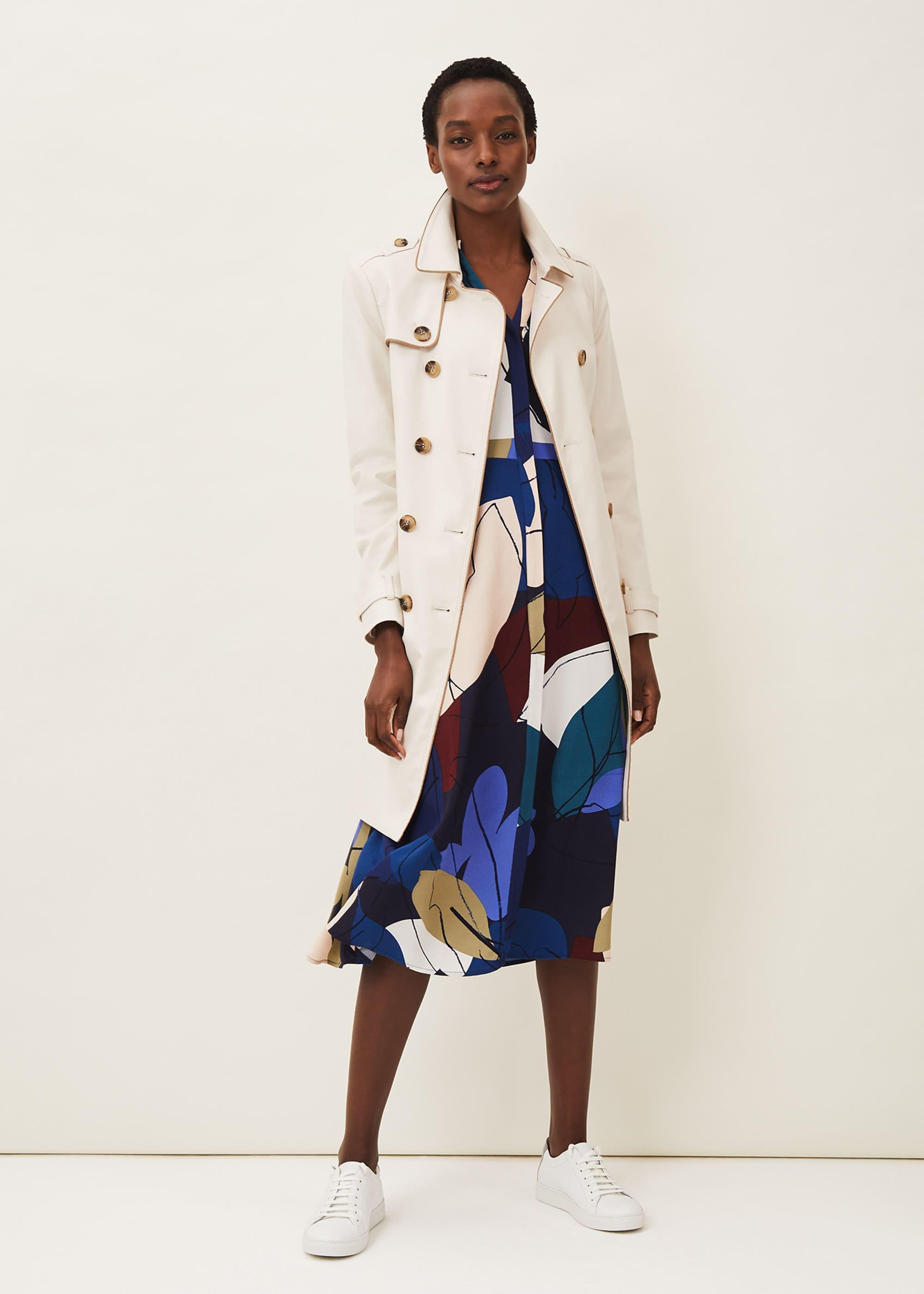 Carmen Print Shirt Dress