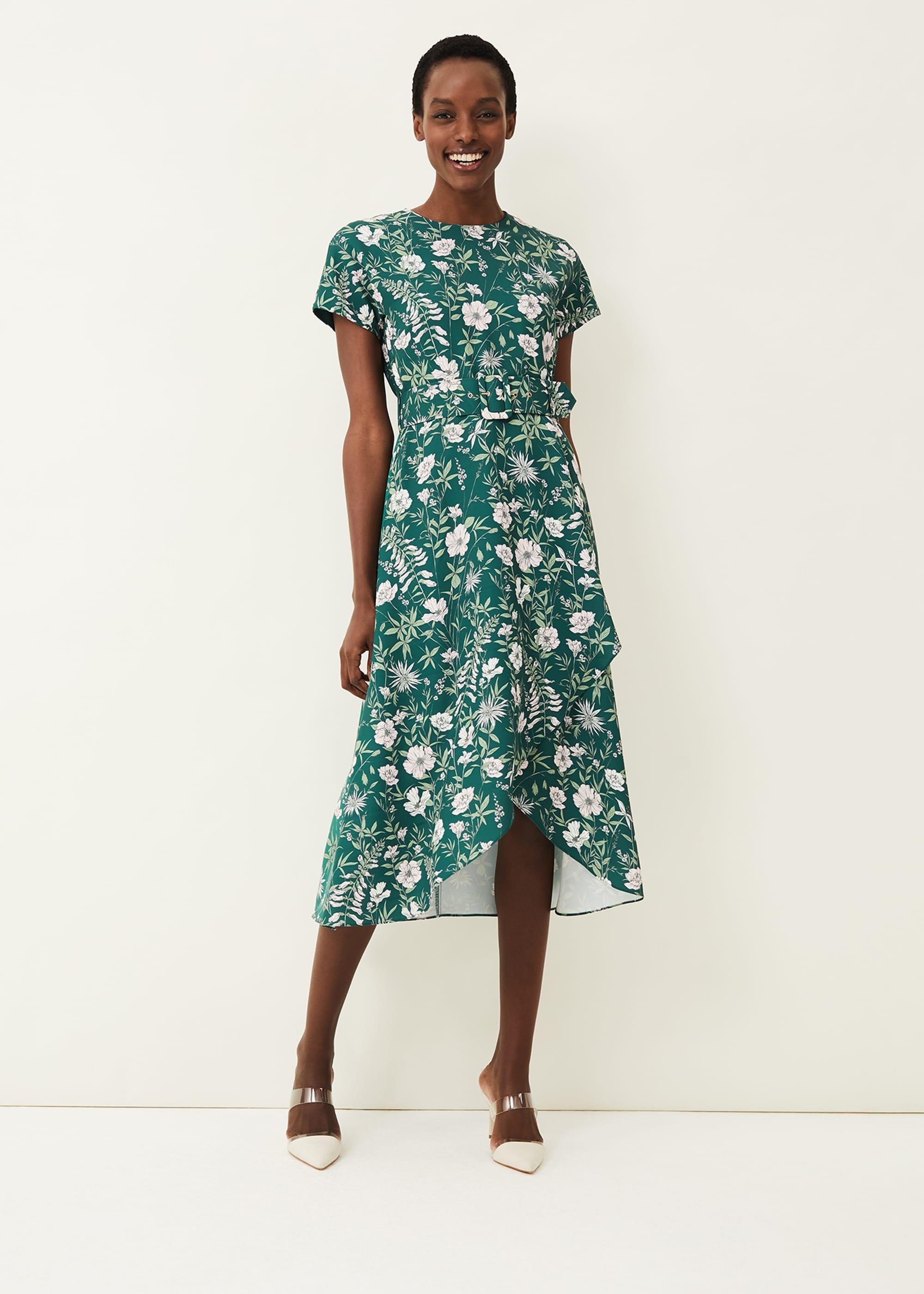 Dee Floral Frill Dress