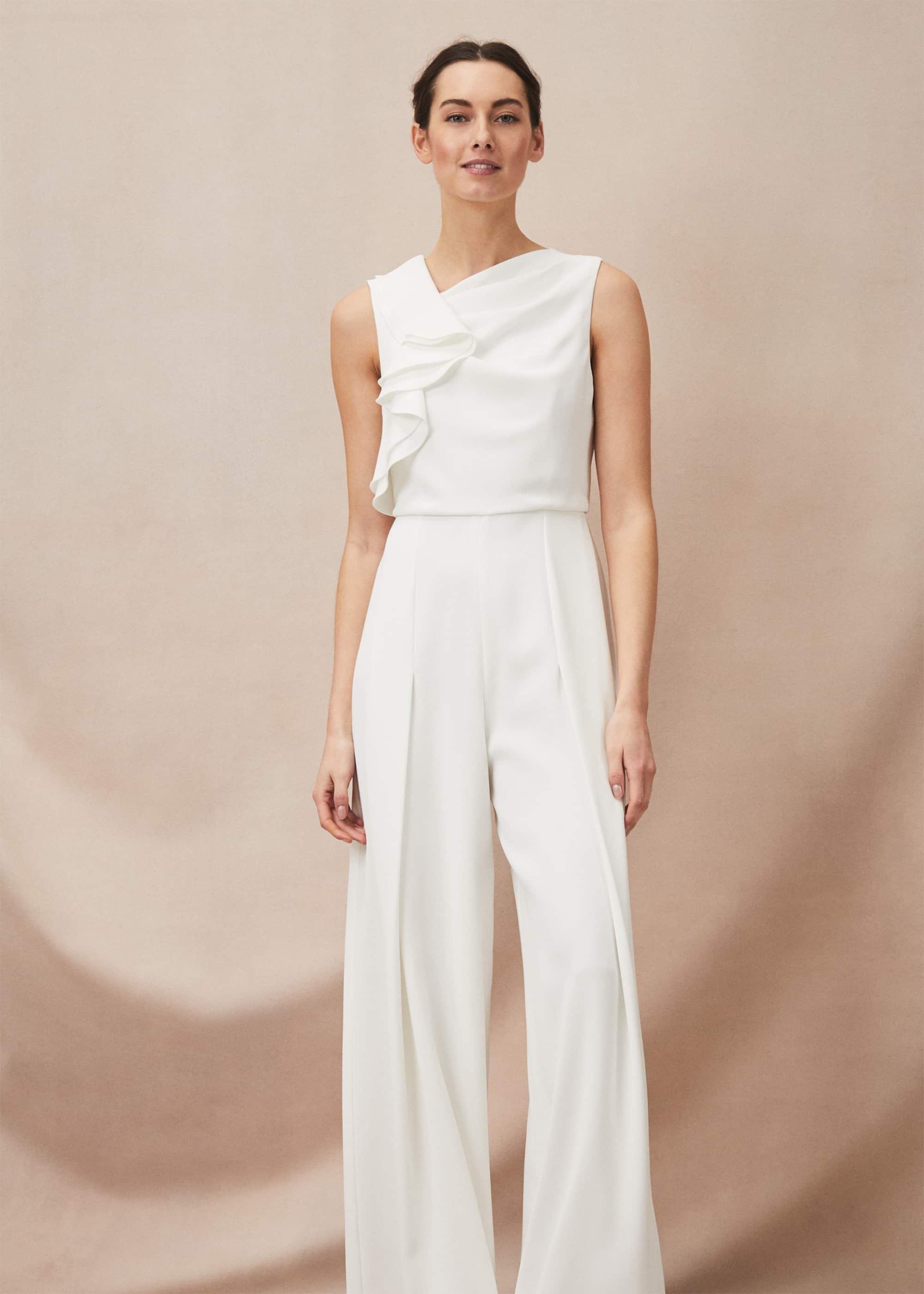 Maeve Frill Detail Jumpsuit
