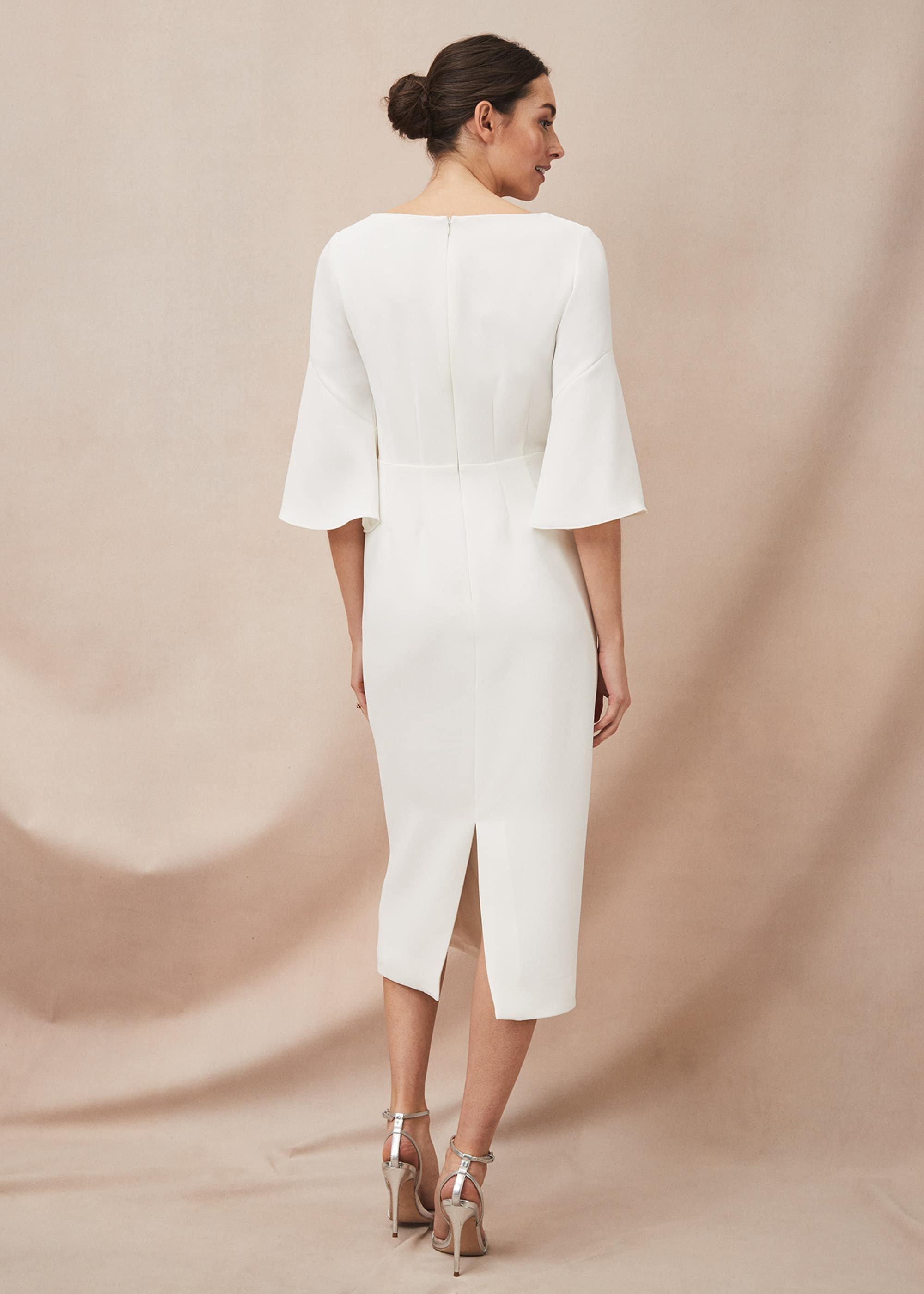 Layla Bow Midi Dress