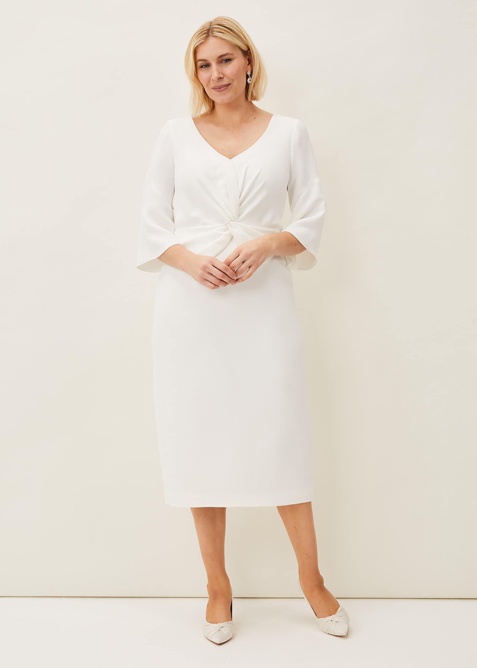 Layla Bow Midi Dress