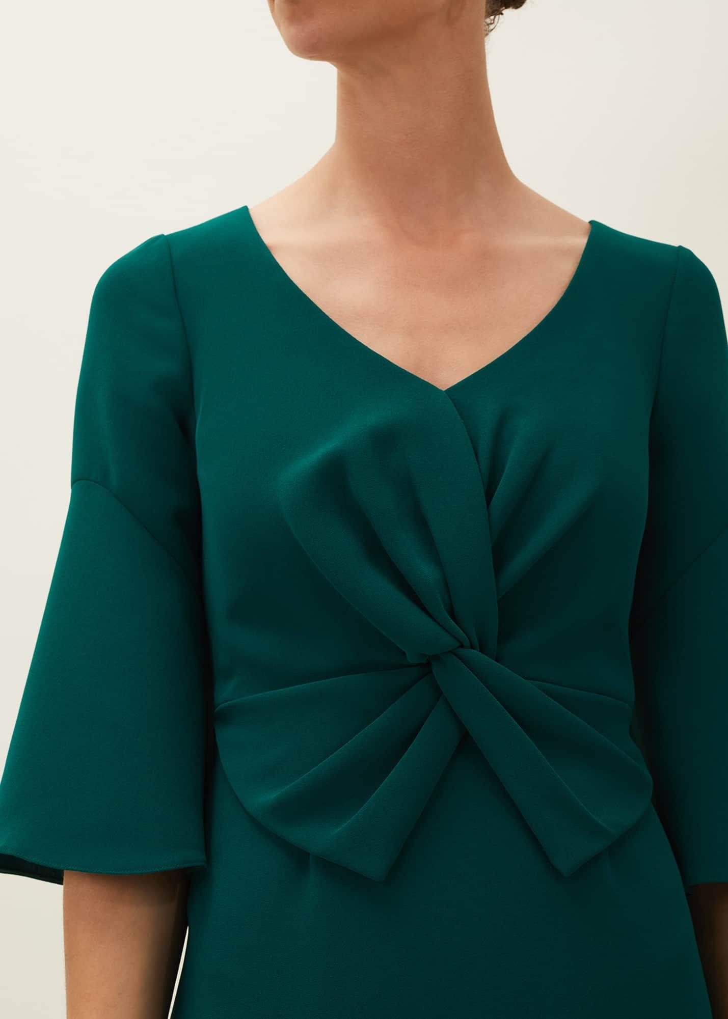 Layla Bow Midi Dress