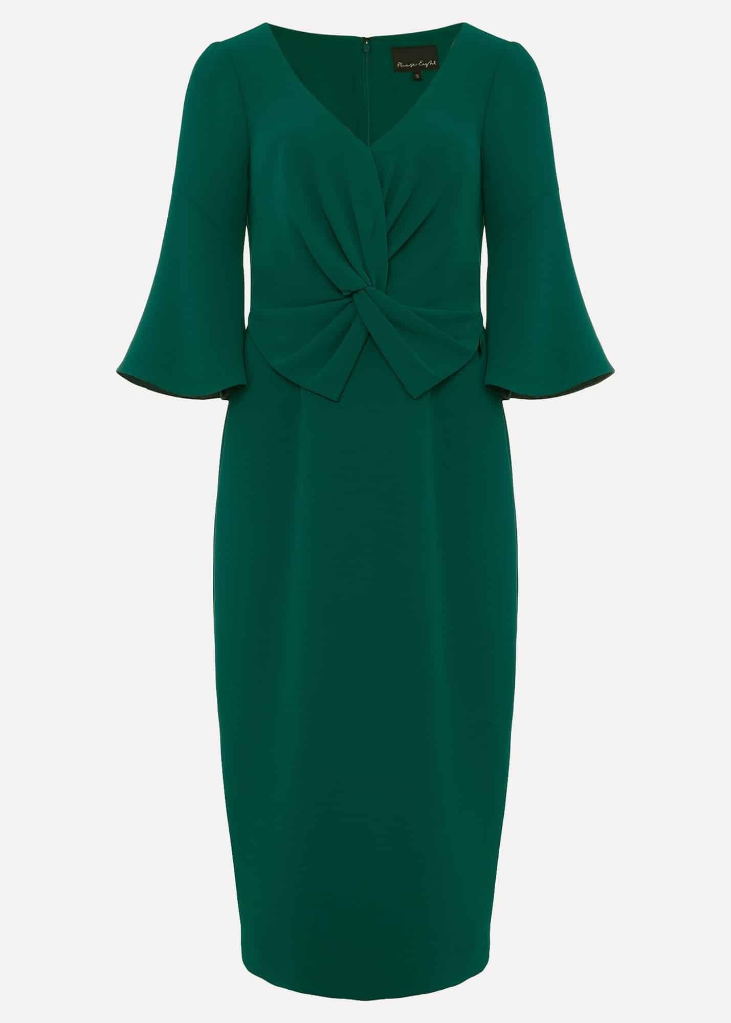 Layla Bow Midi Dress