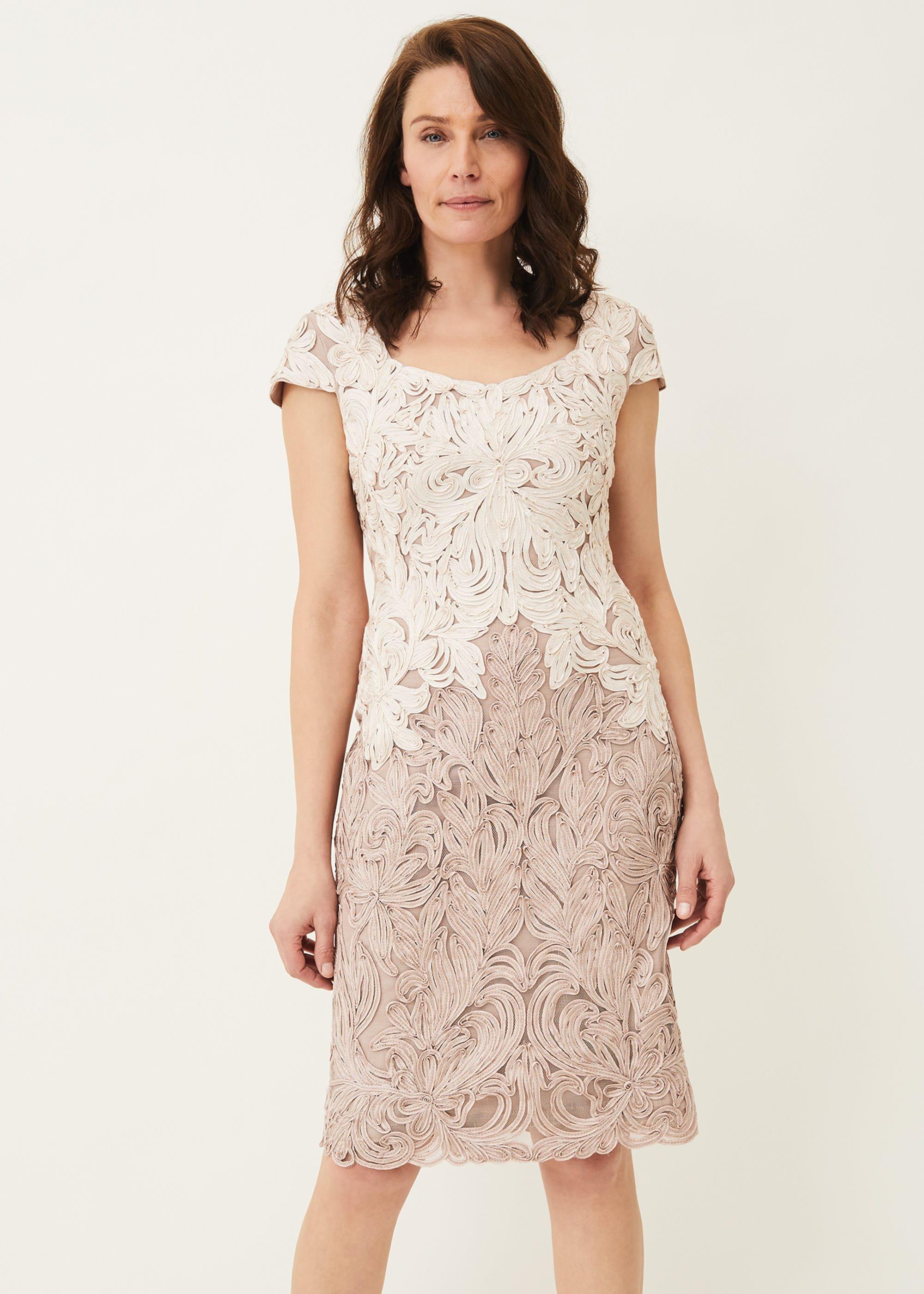 Jennifer Tapework Lace Dress