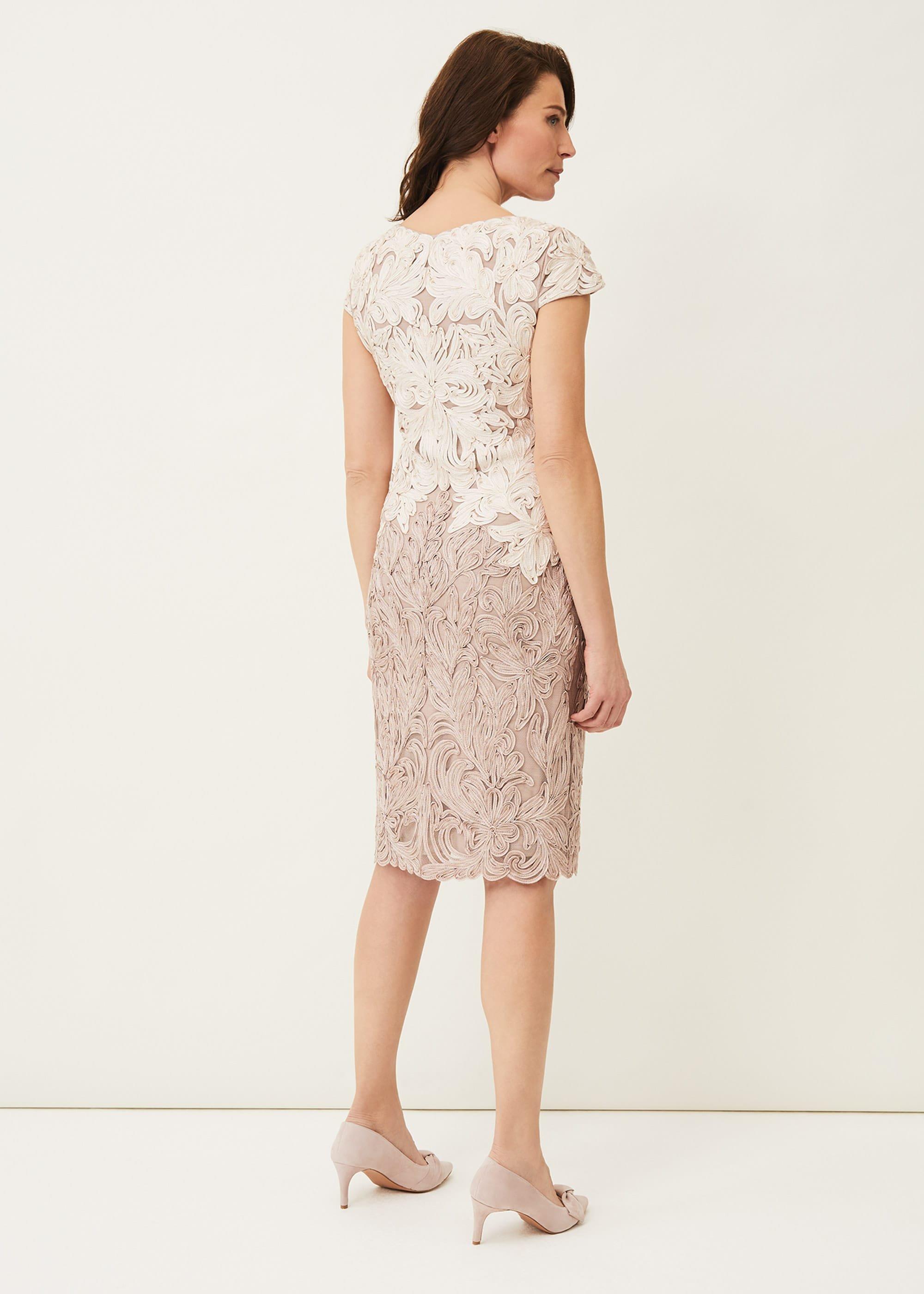 Jennifer Tapework Lace Dress