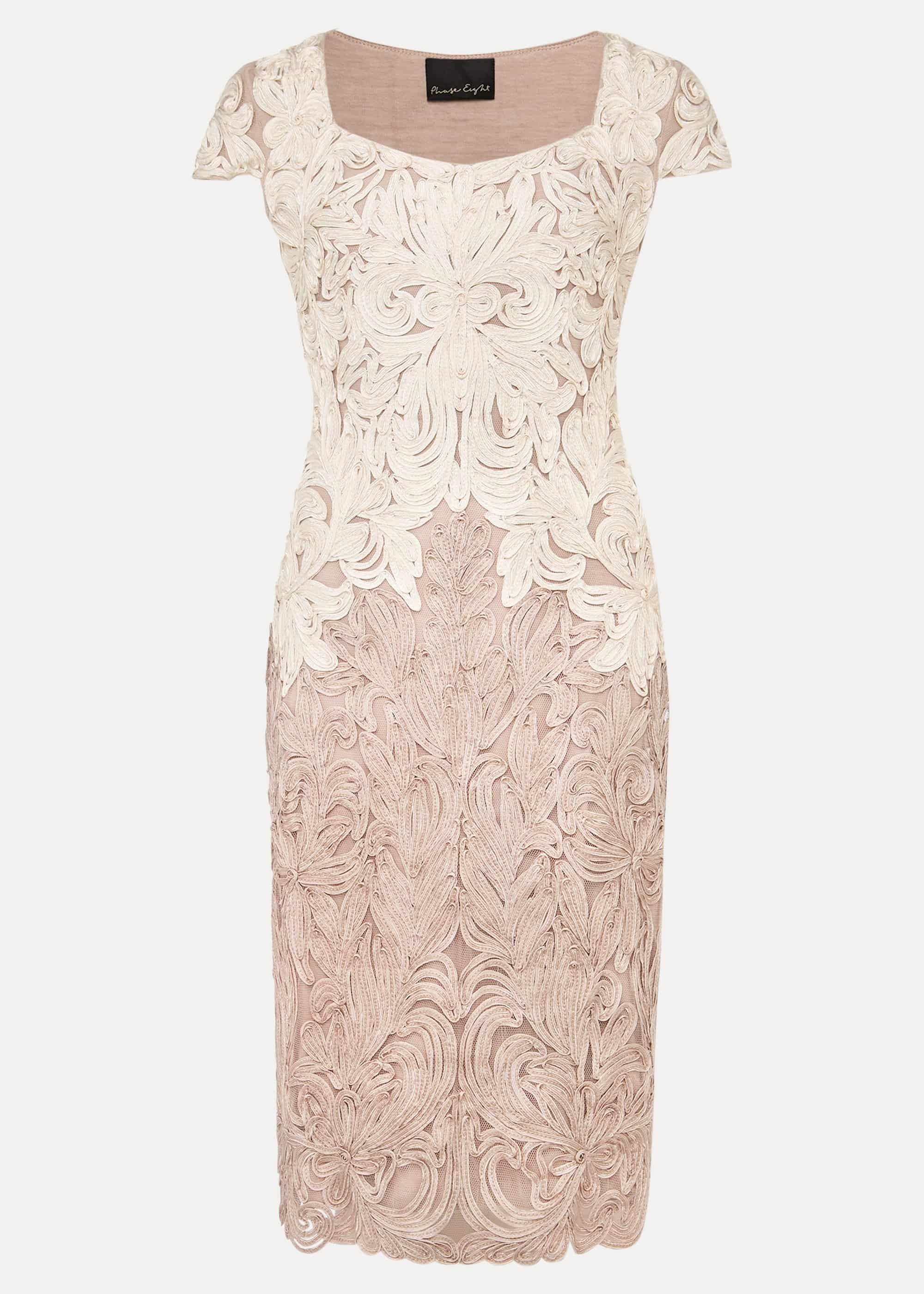 Jennifer Tapework Lace Dress