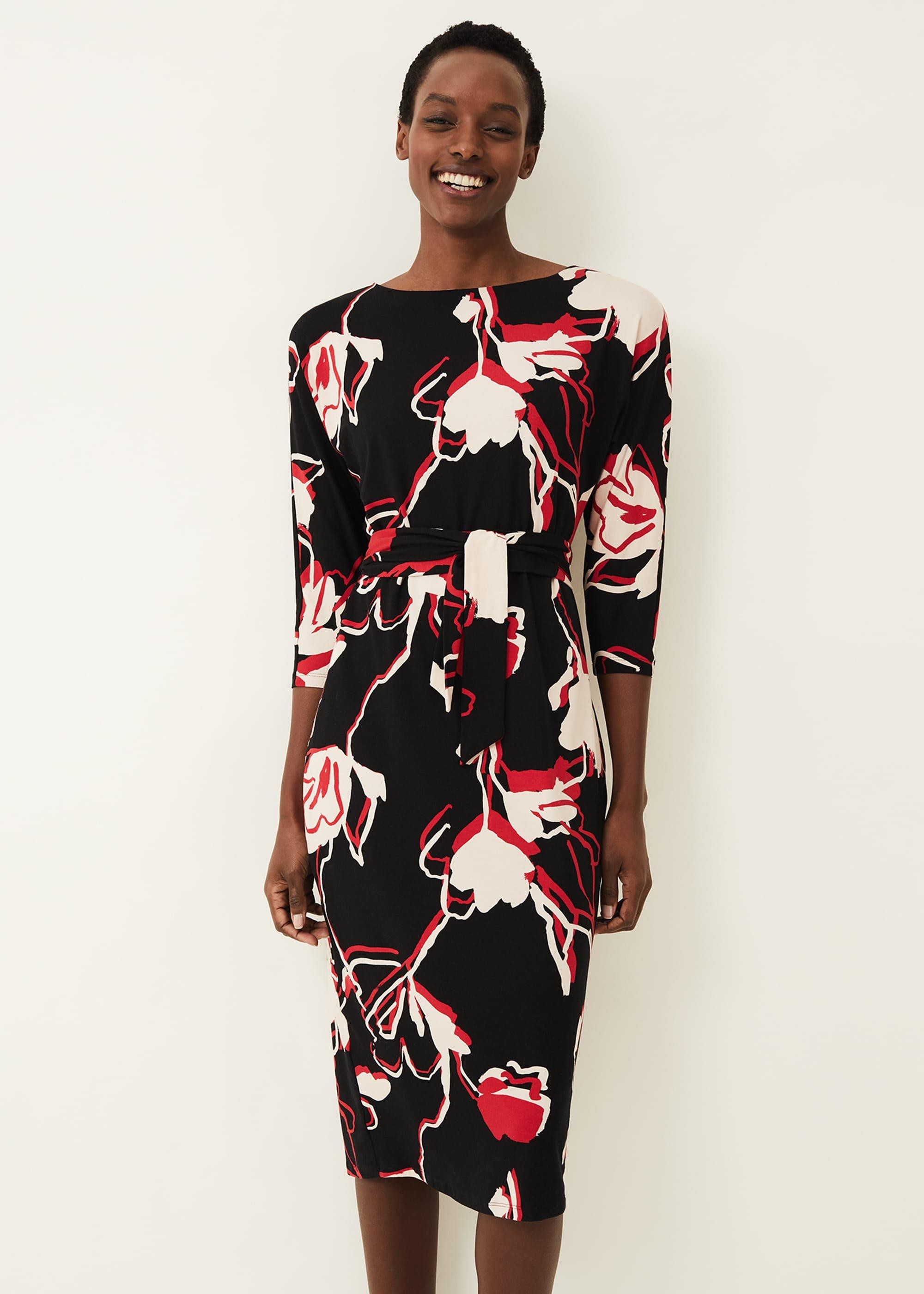 Jetta Marble Print Dress