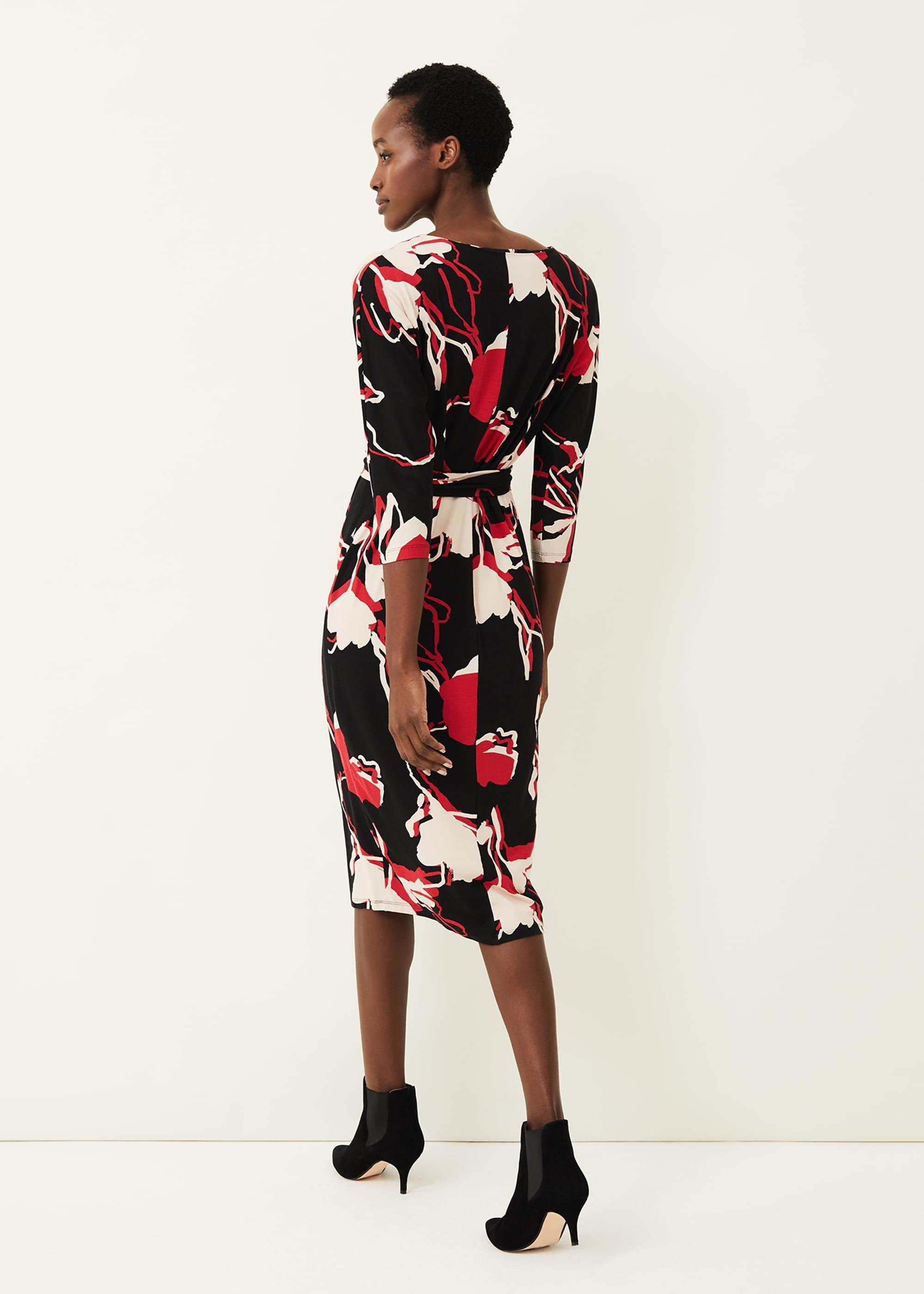 Jetta Marble Print Dress