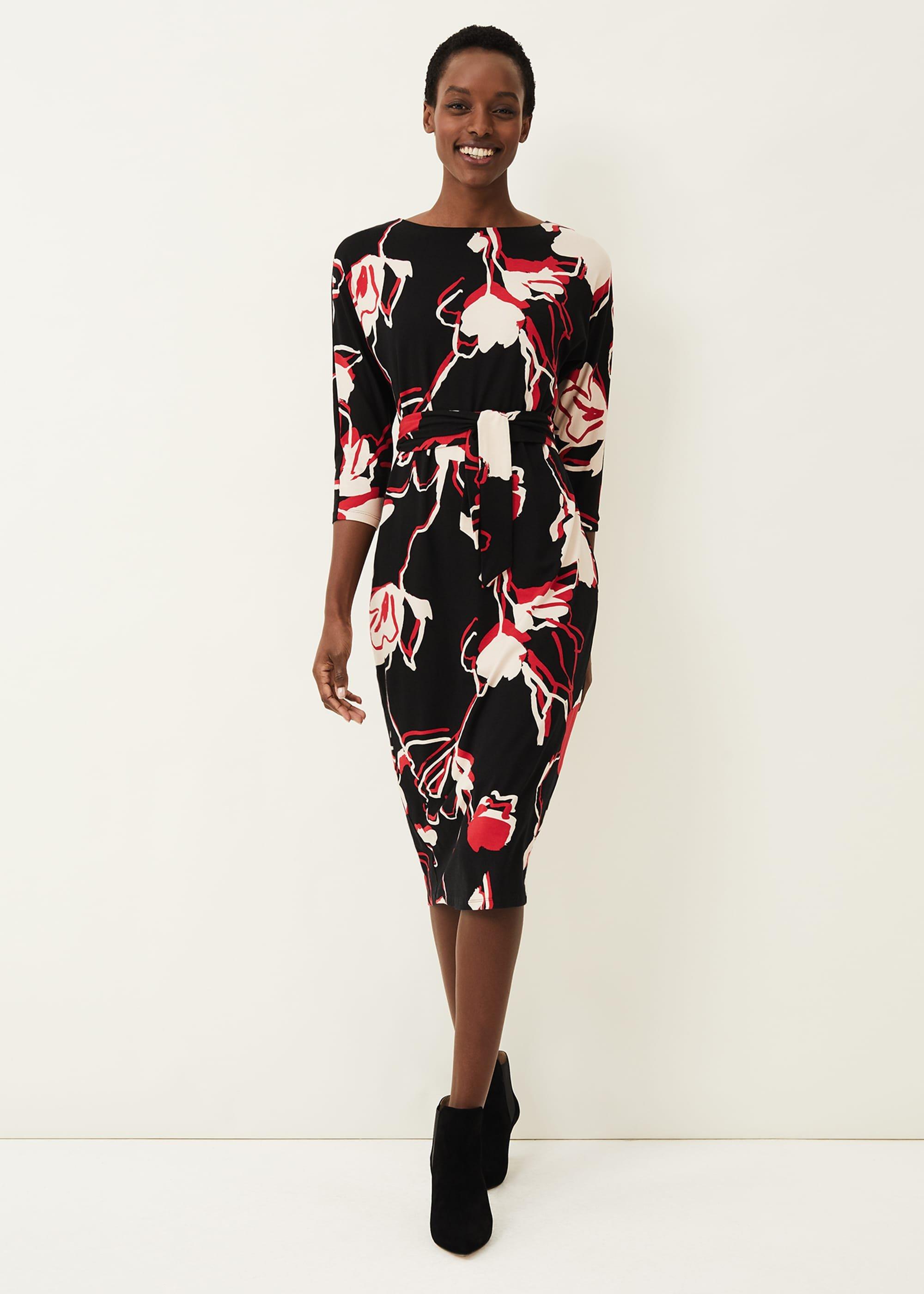 Jetta Marble Print Dress