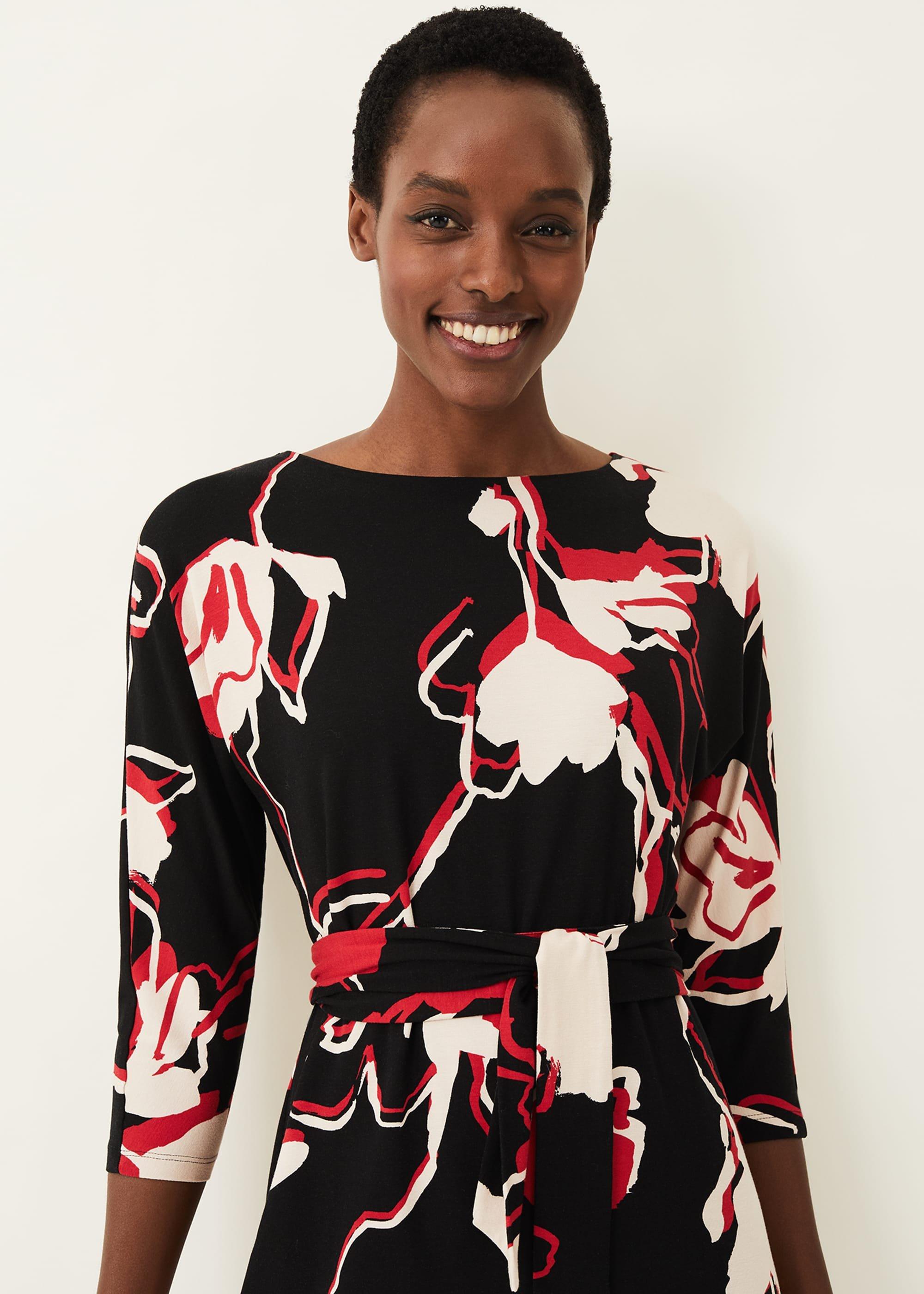 Jetta Marble Print Dress