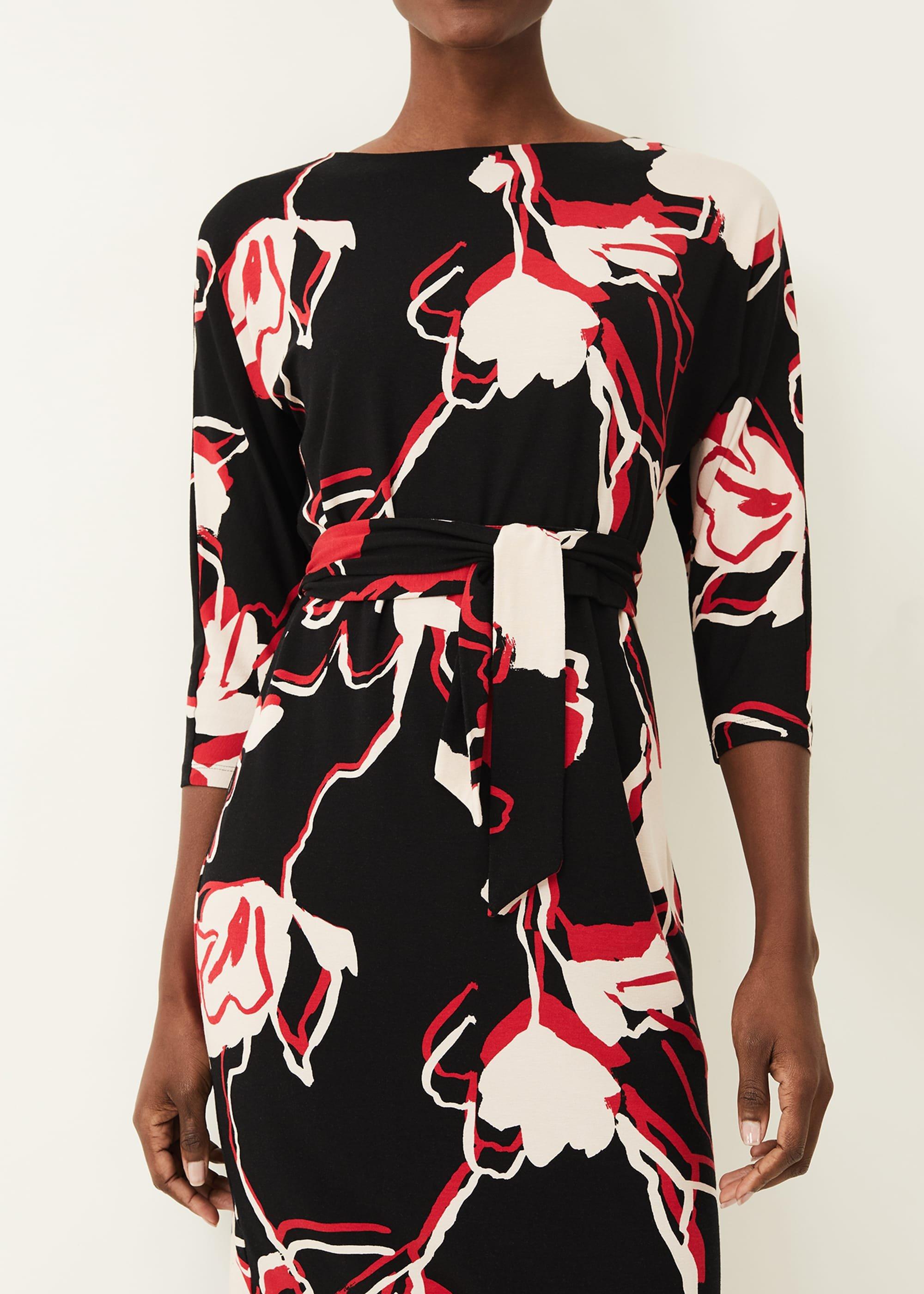 Jetta Marble Print Dress