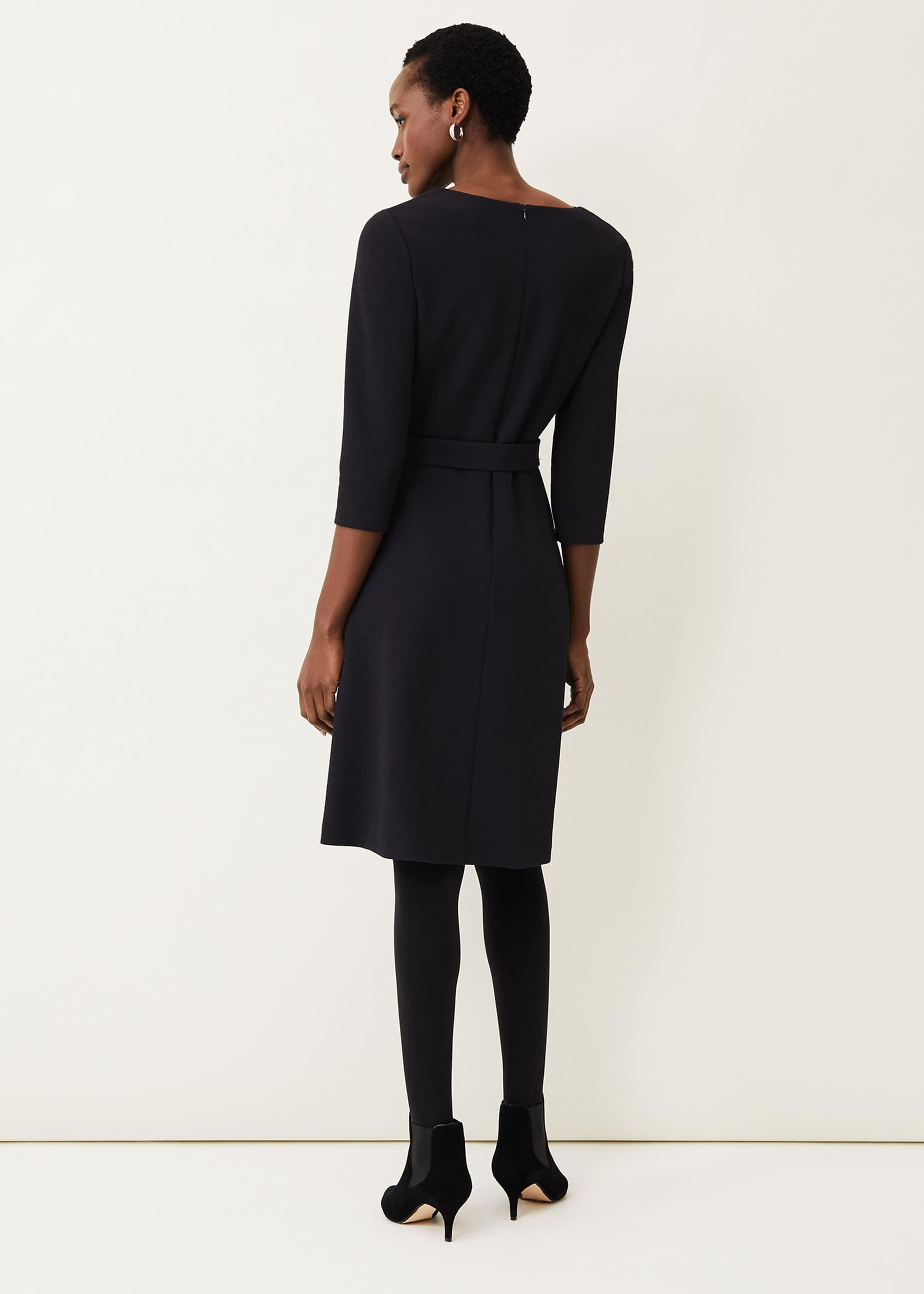 Cecelia Cowl Neck Button Side Dress