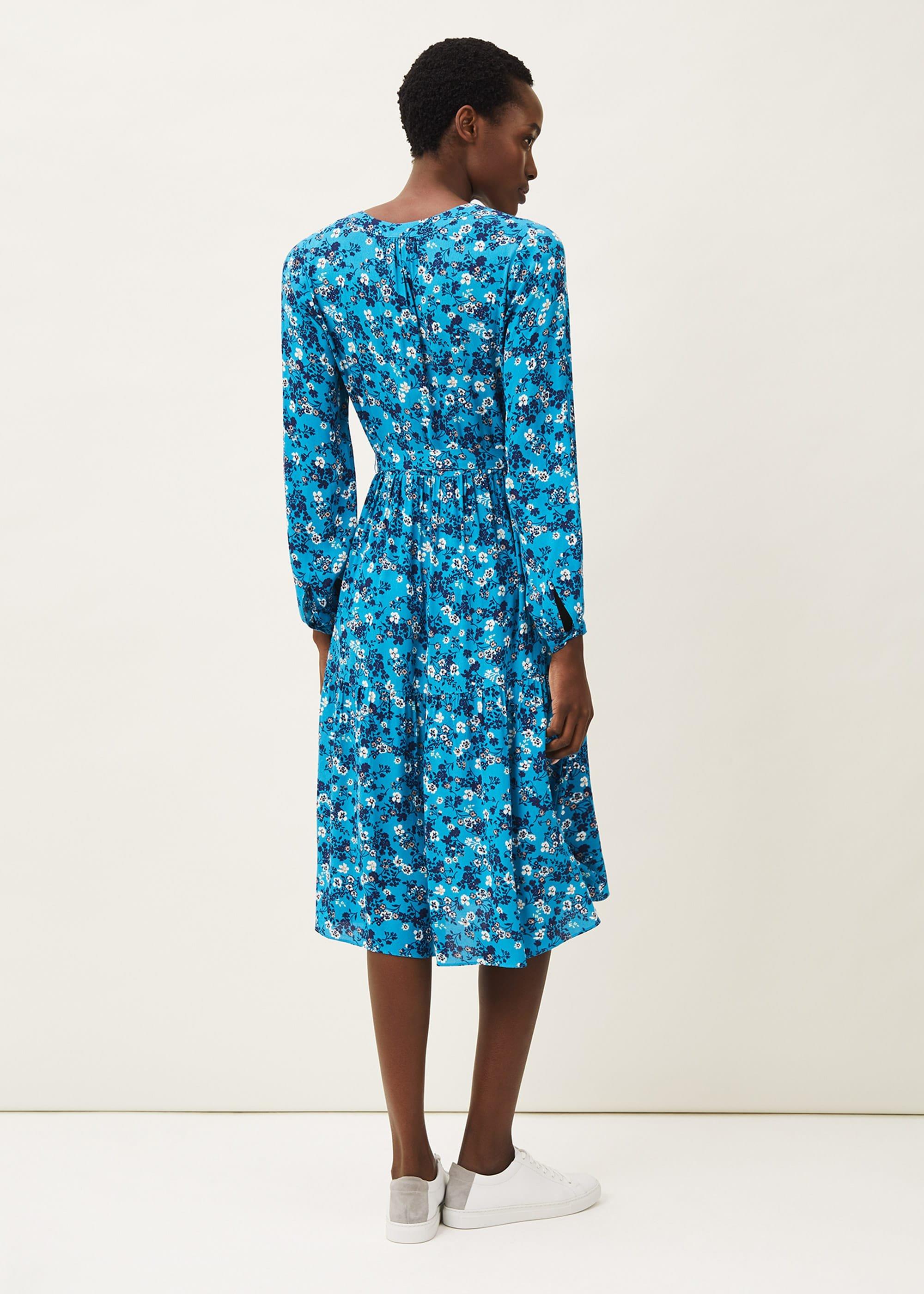 Sophia Midi Printed Dress