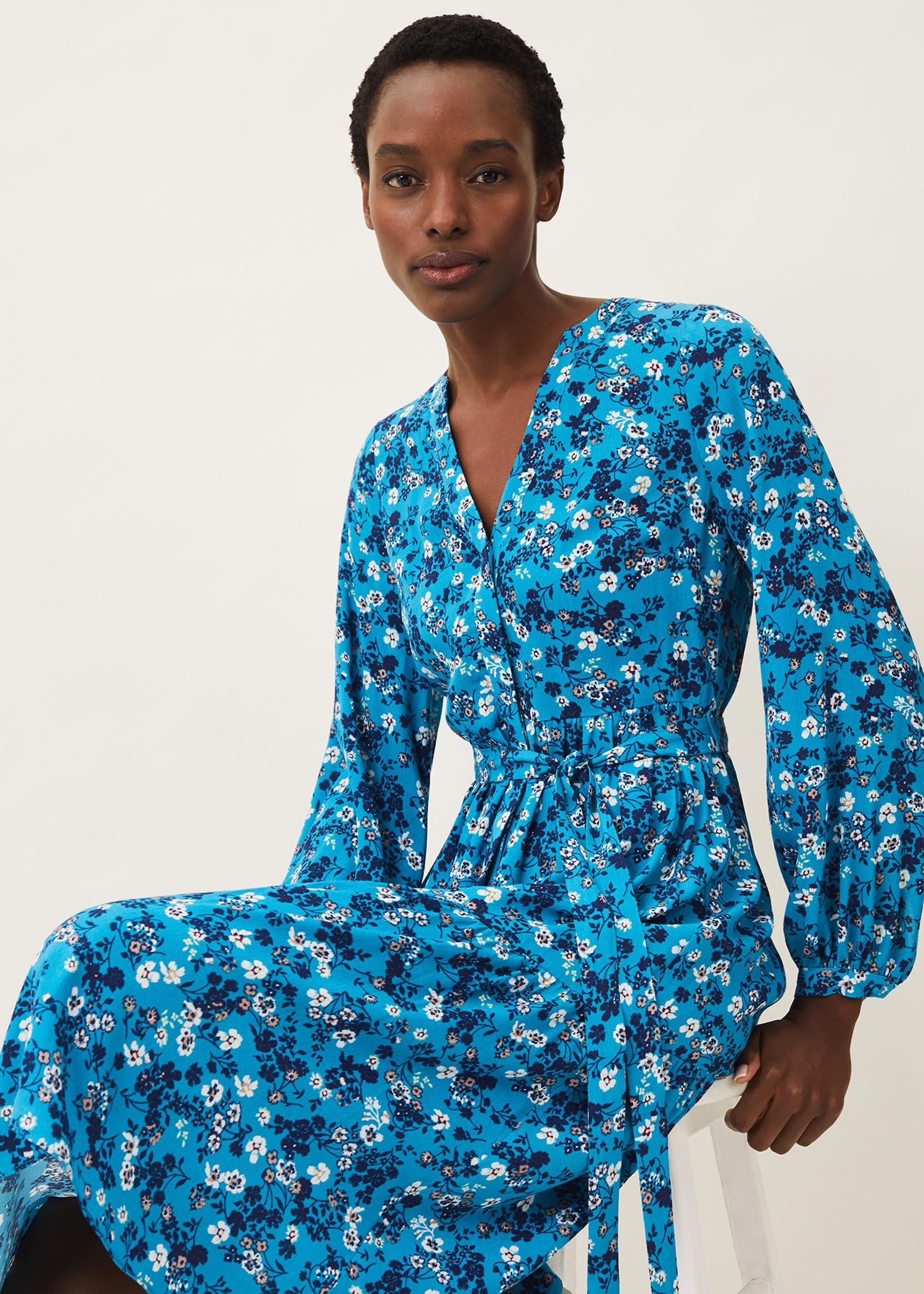 Sophia Midi Printed Dress