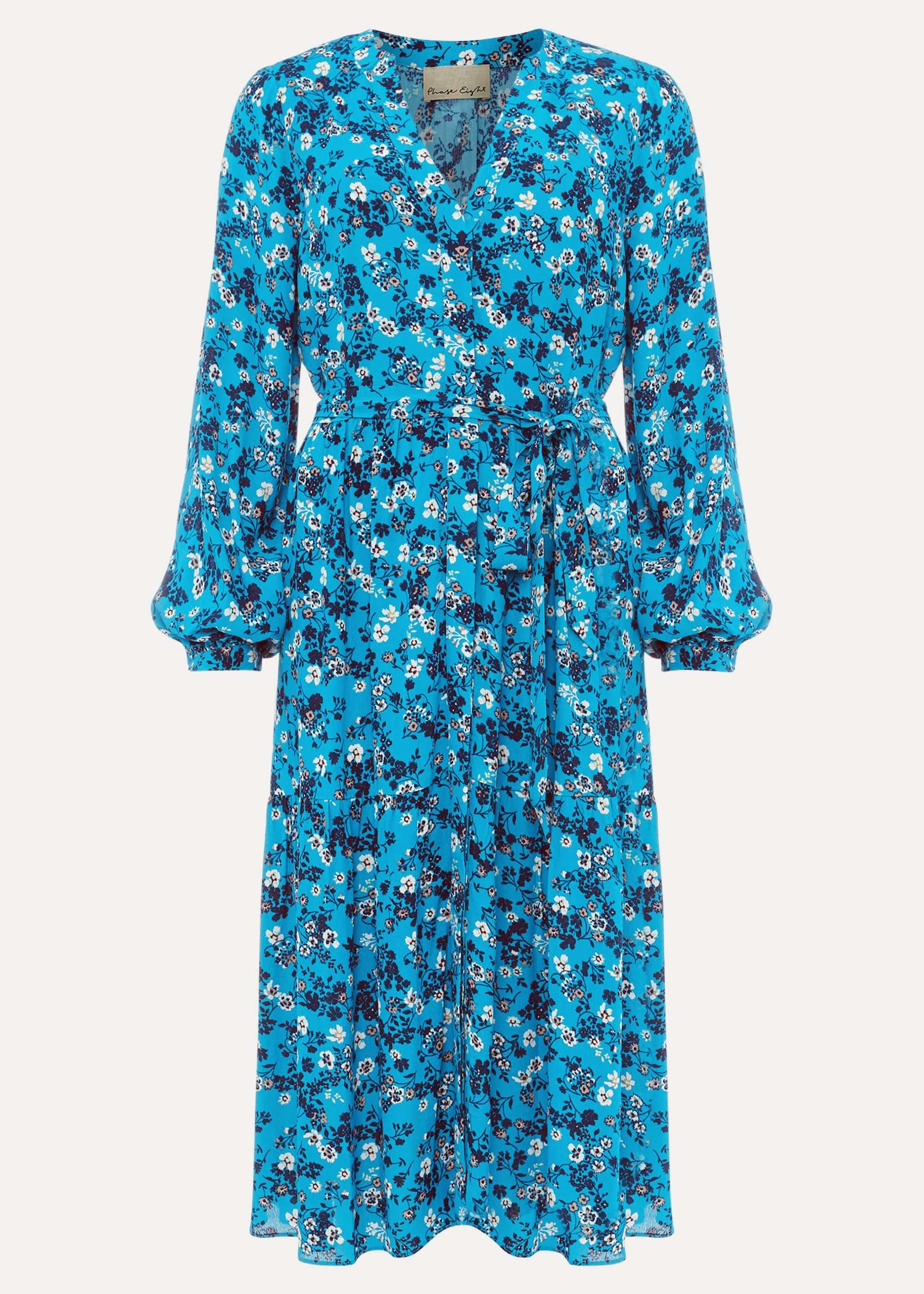 Sophia Midi Printed Dress