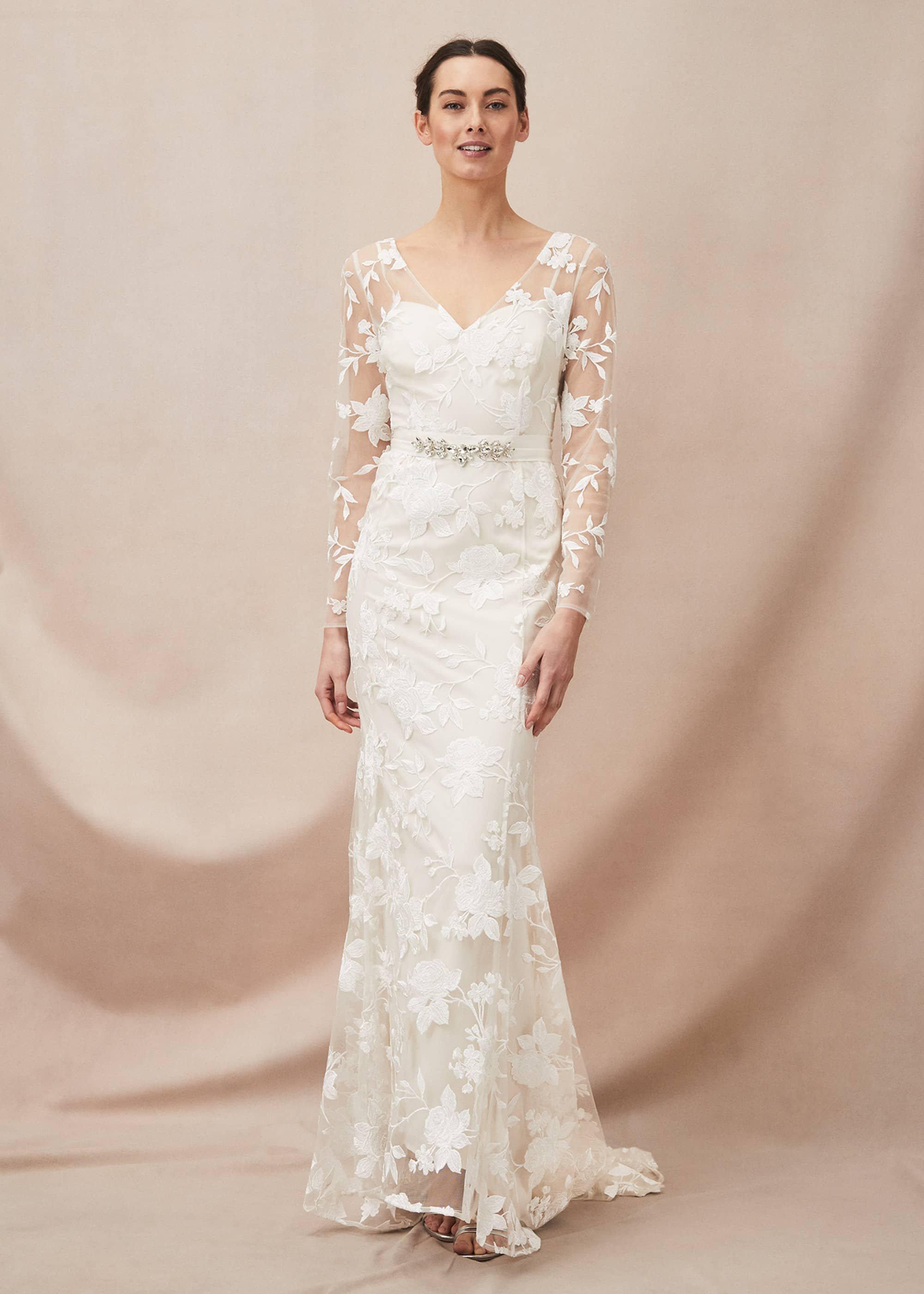 Saffron Lace Wedding Dress