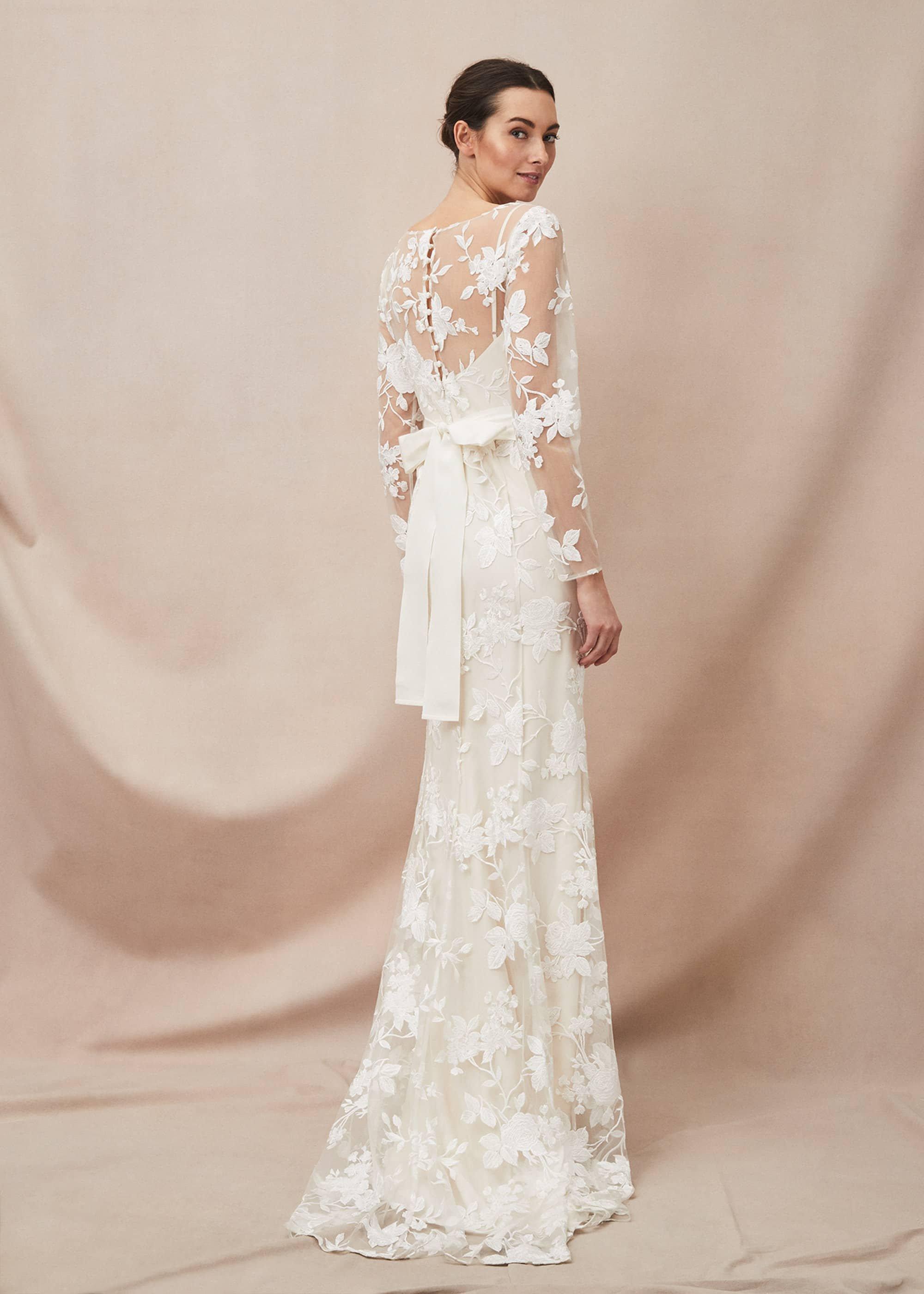 Saffron Lace Wedding Dress