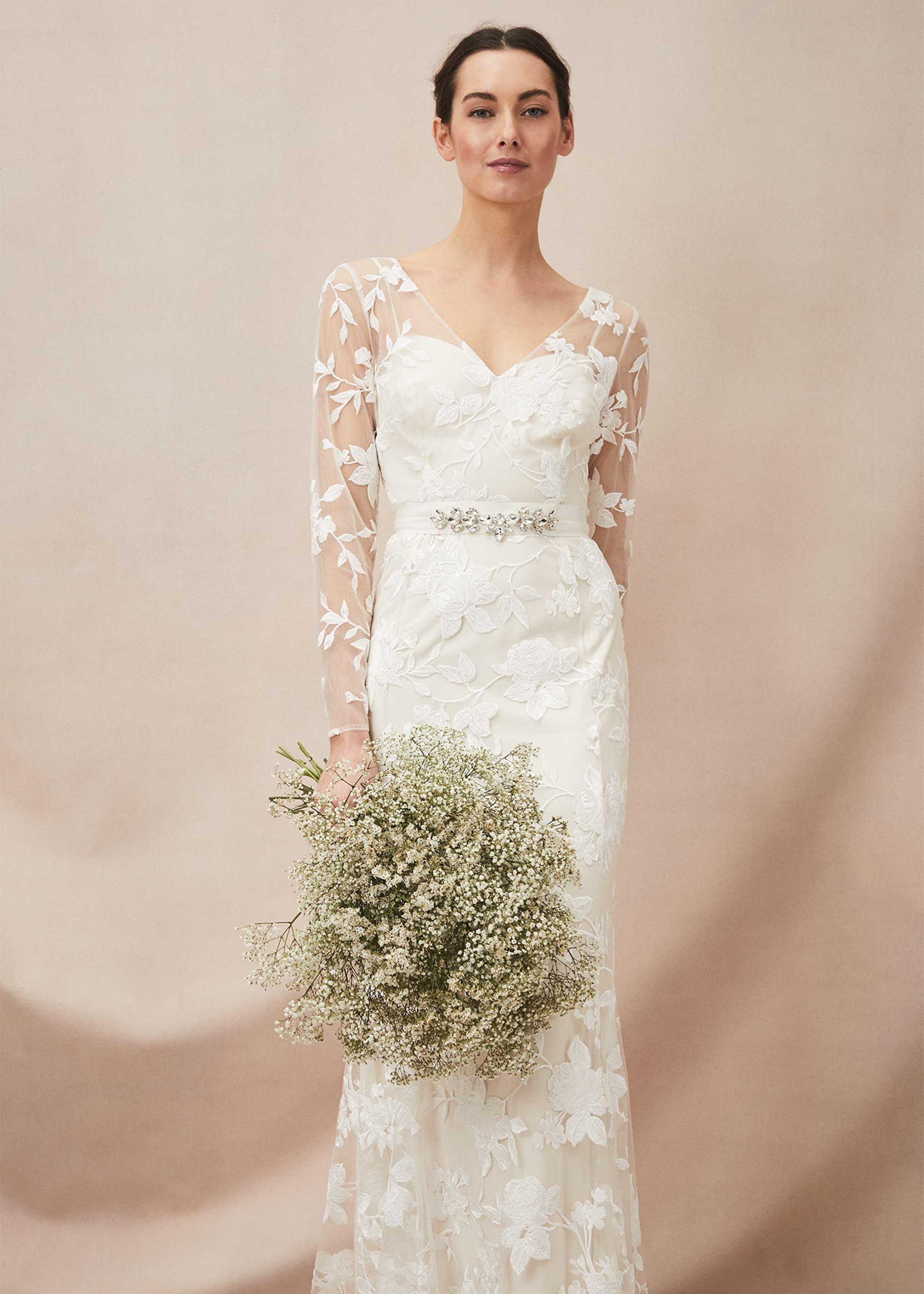 Saffron Lace Wedding Dress