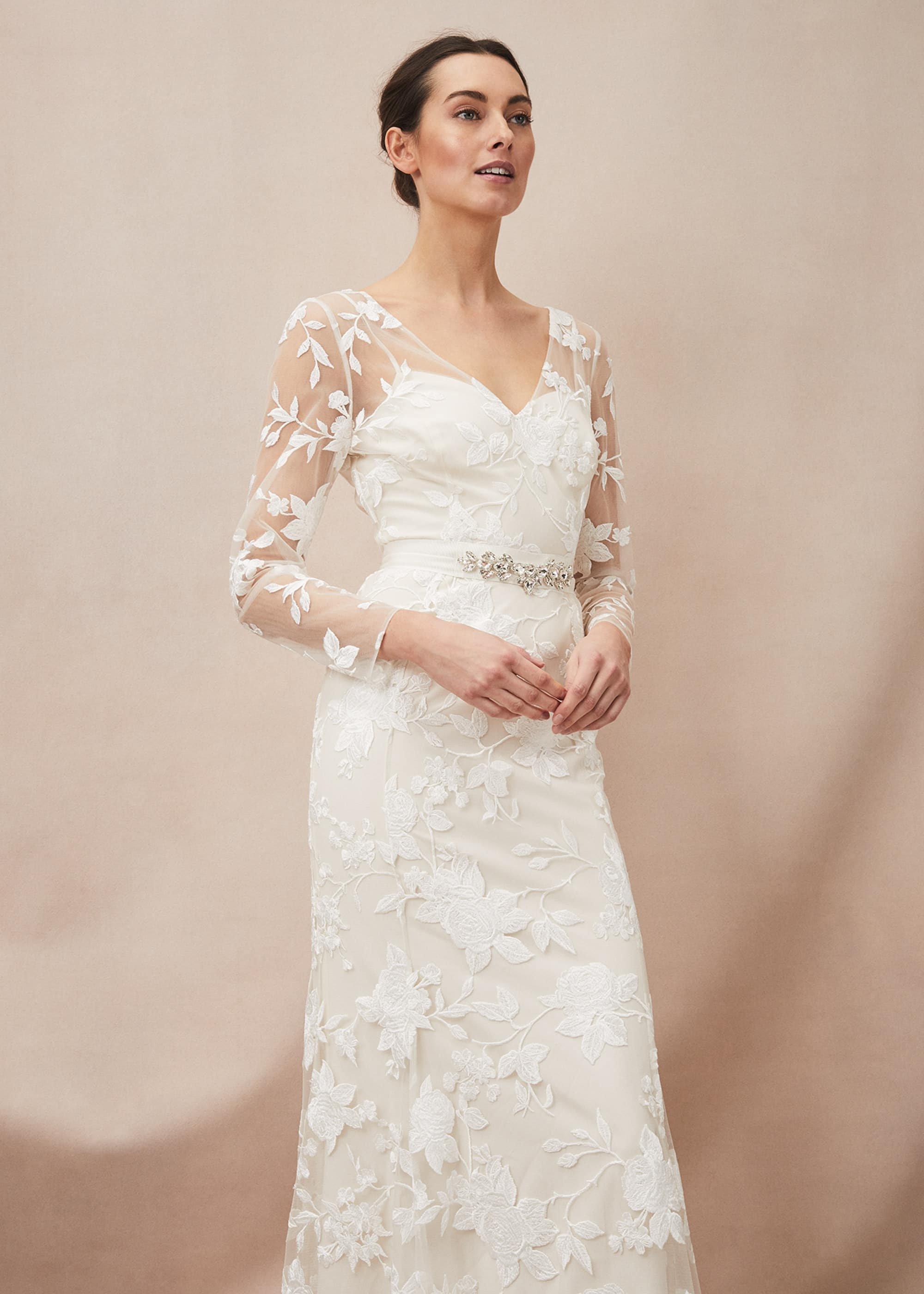 Saffron Lace Wedding Dress