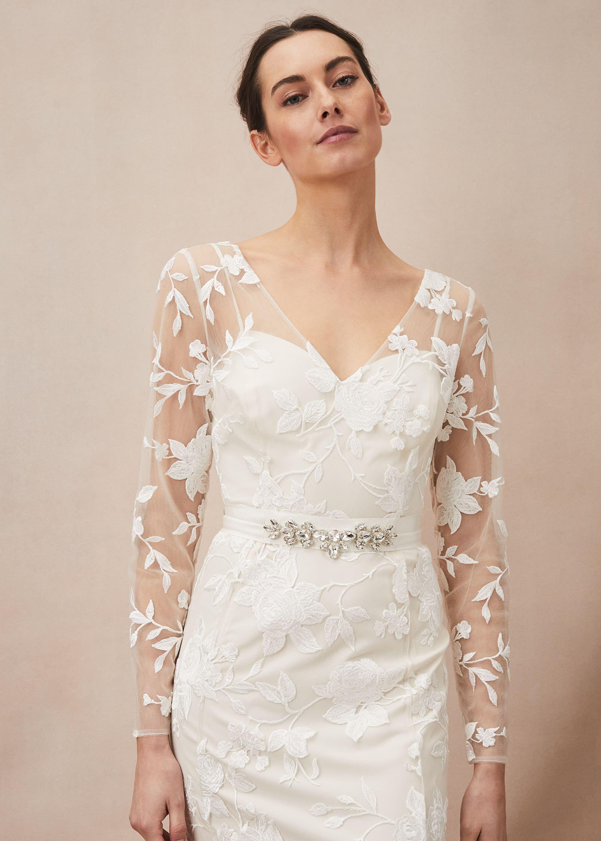 Saffron Lace Wedding Dress