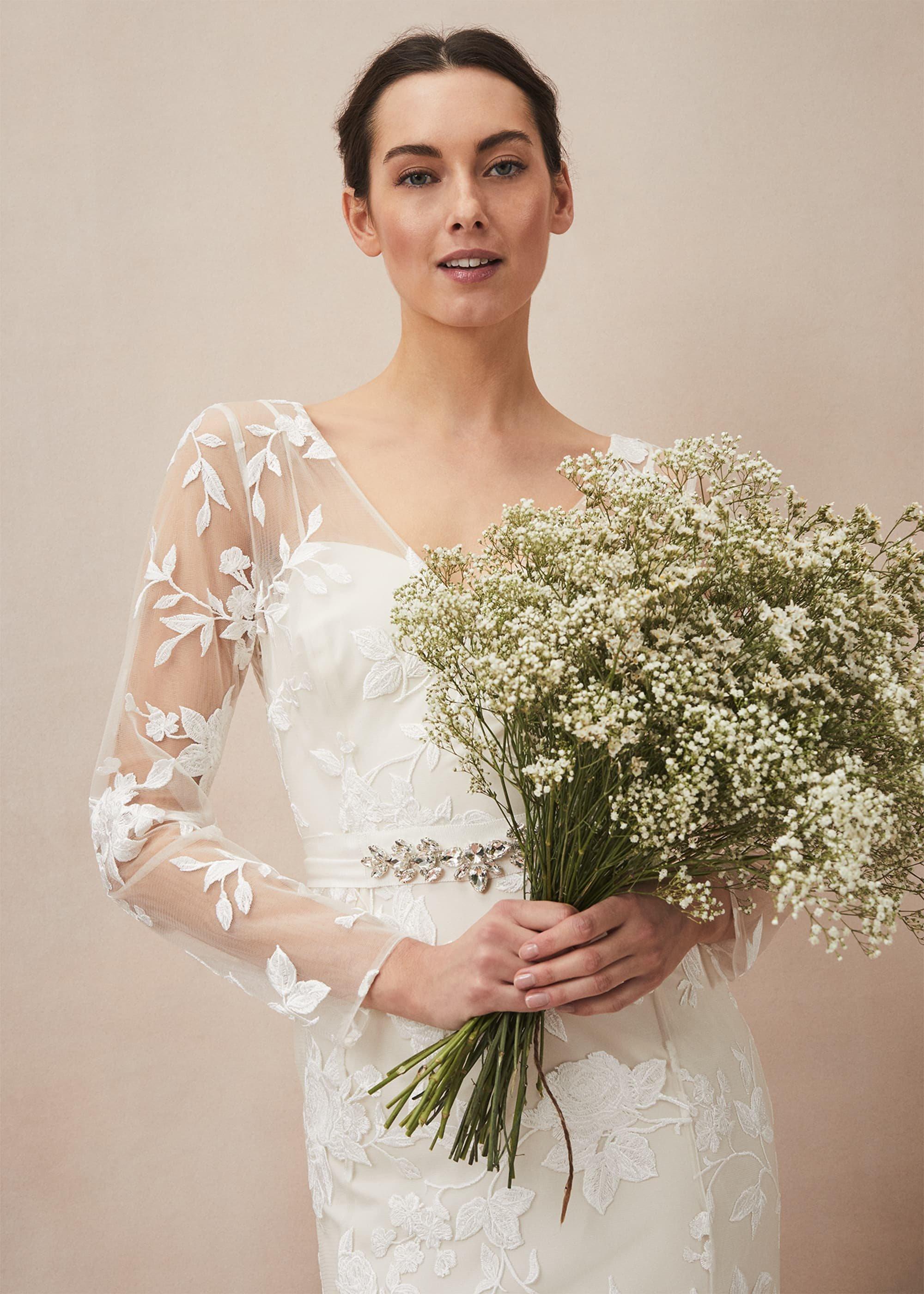 Saffron Lace Wedding Dress