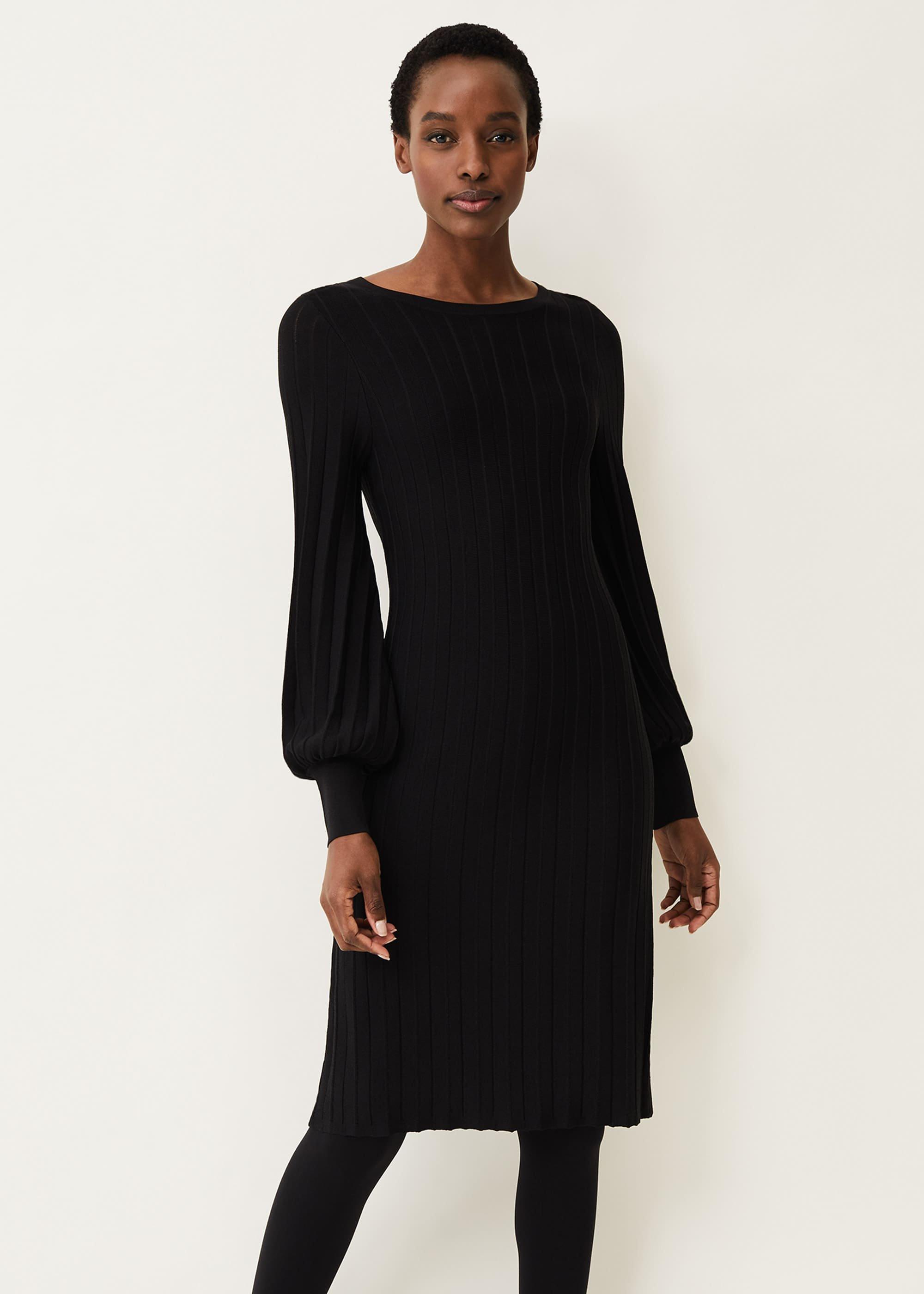 Valenta Ribbed Knitted Dress