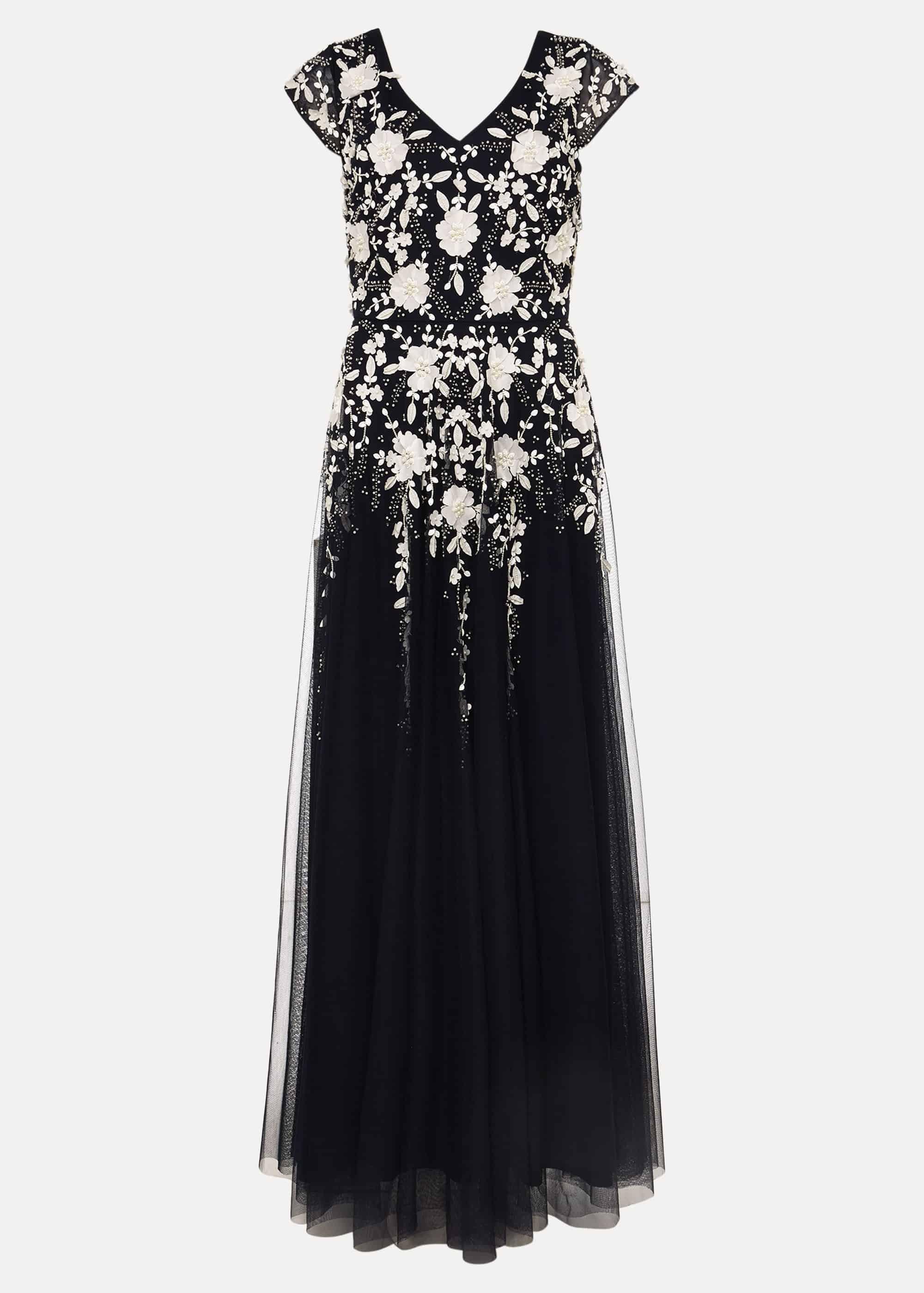 Henriette Embellished Maxi Dress