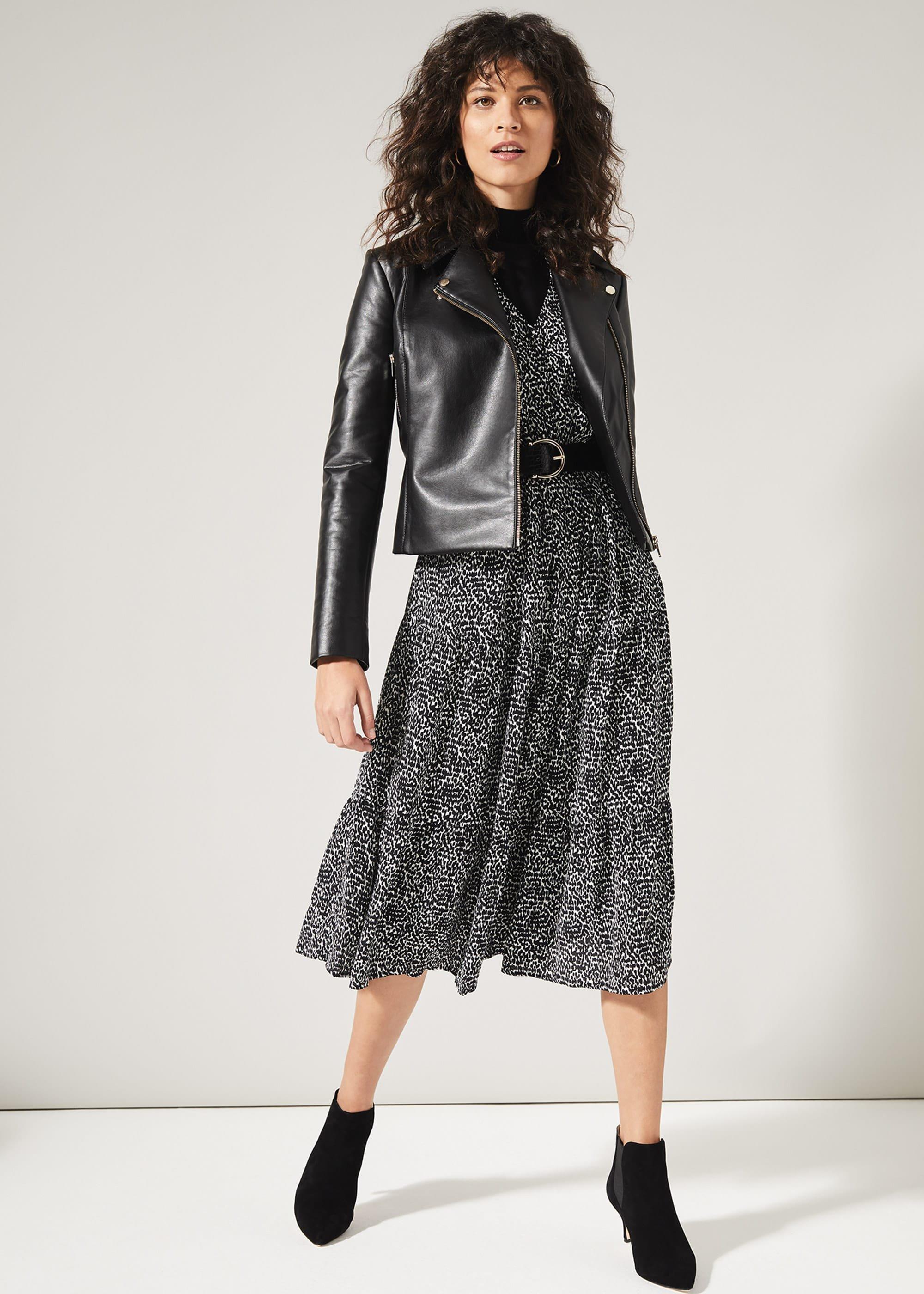Penele Print Midi Dress
