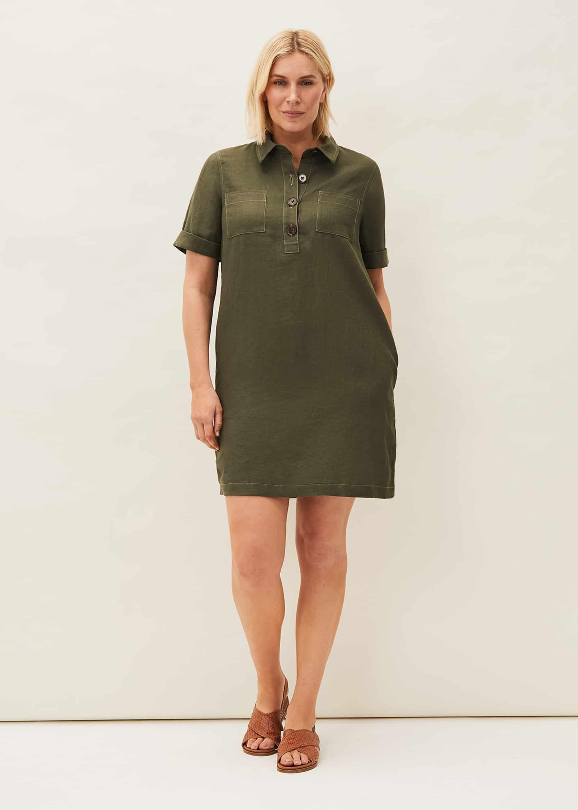Kathy Linen Dress