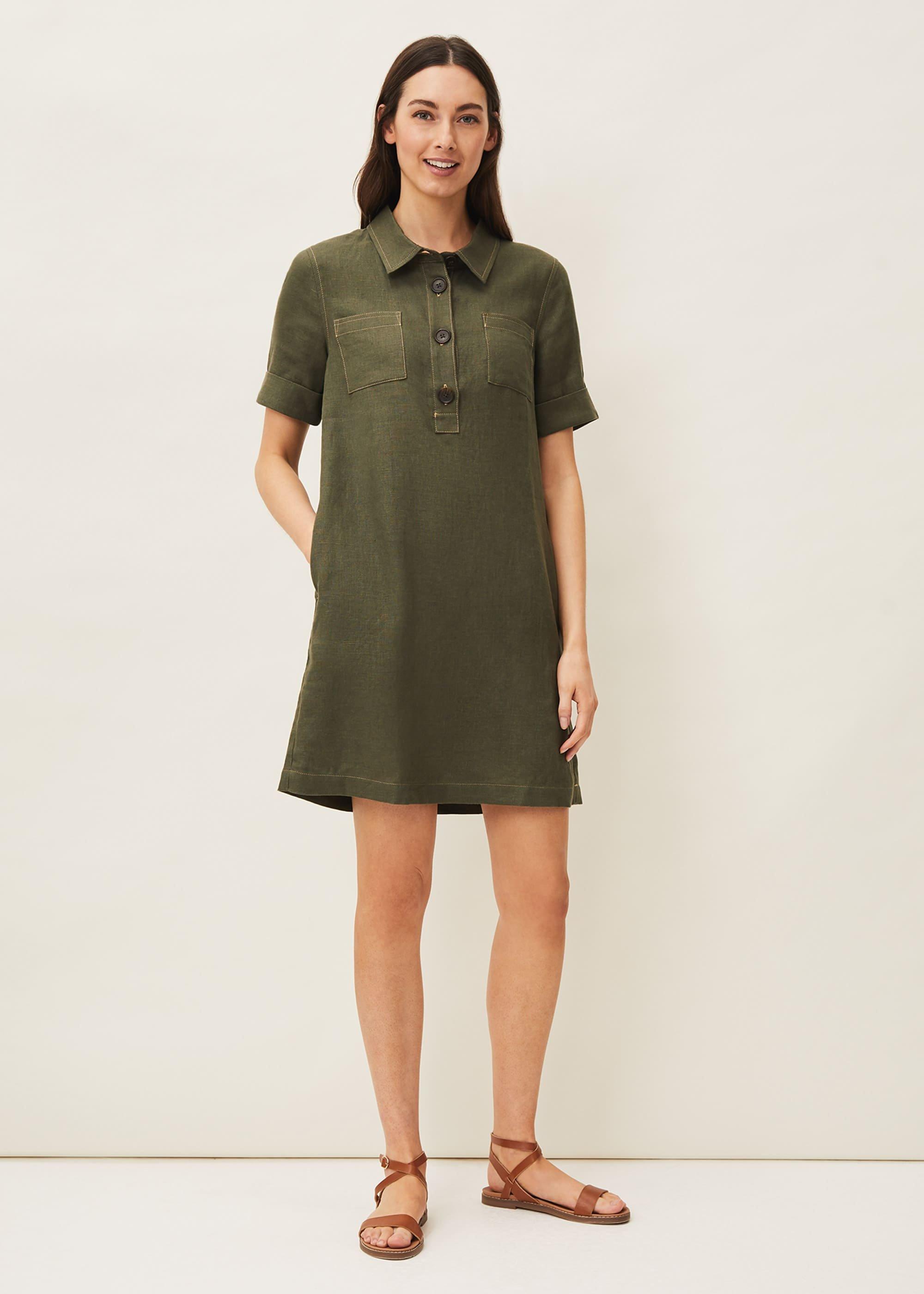 Kathy Linen Dress