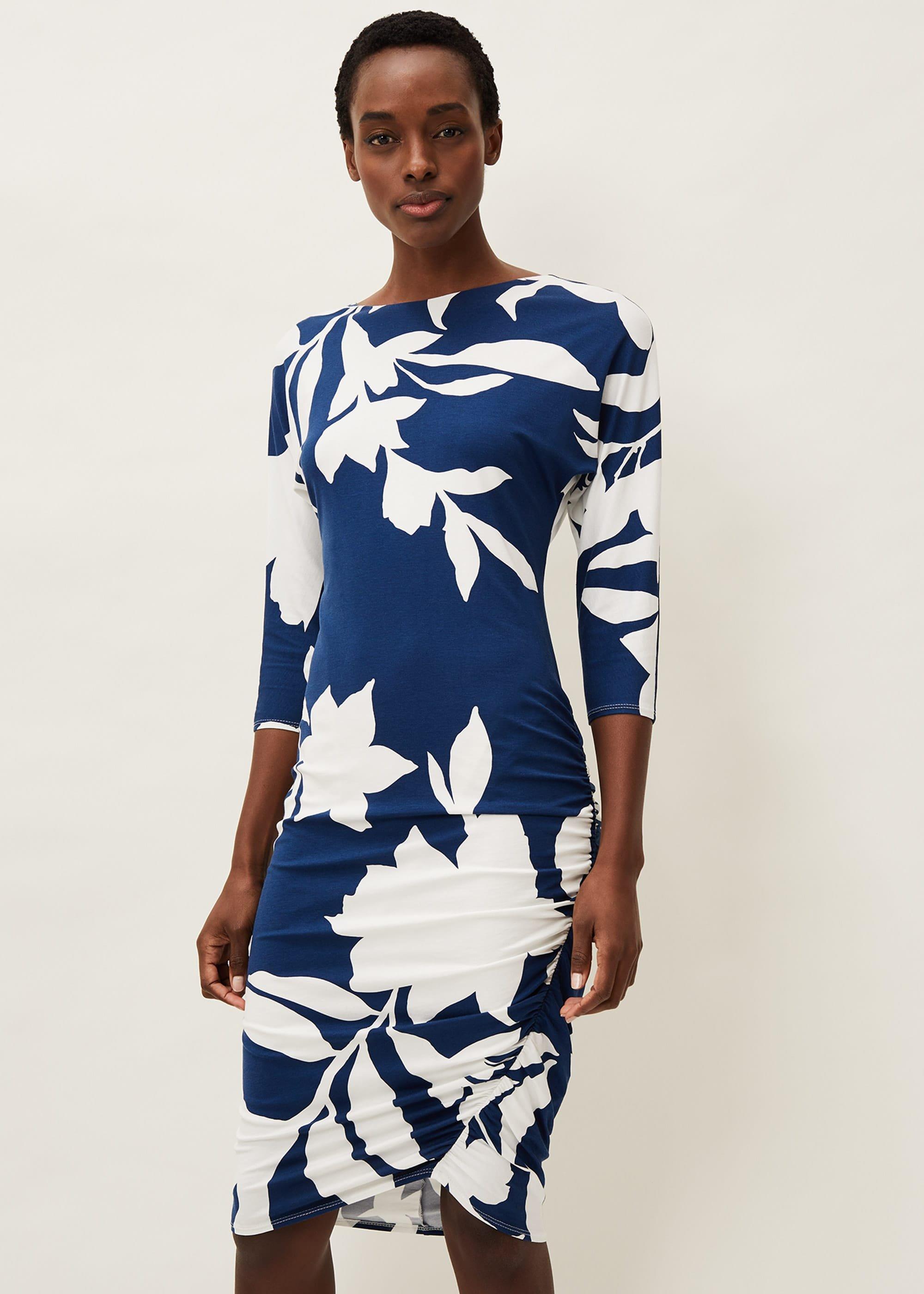 Mel Abstract Print Dress