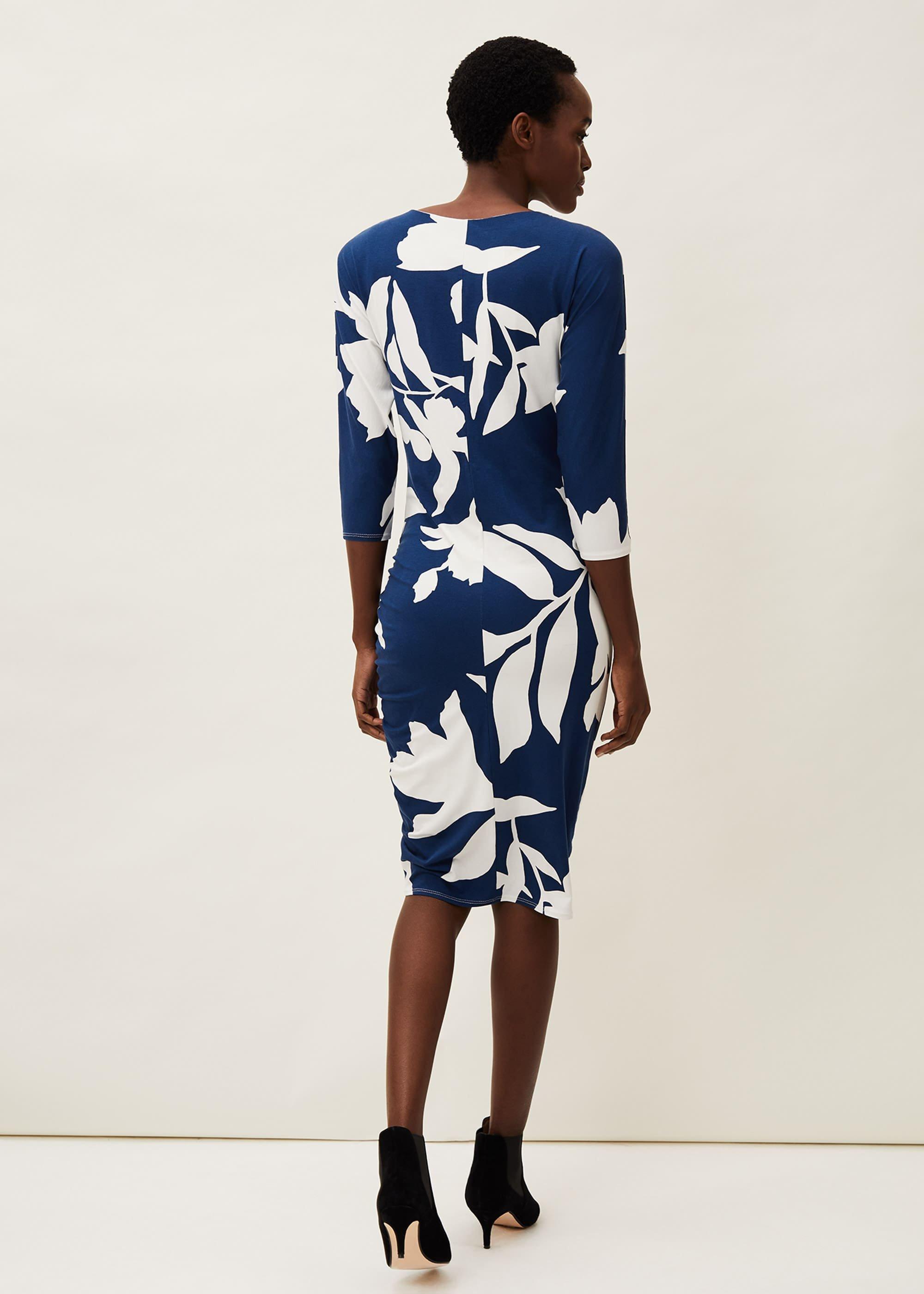 Mel Abstract Print Dress