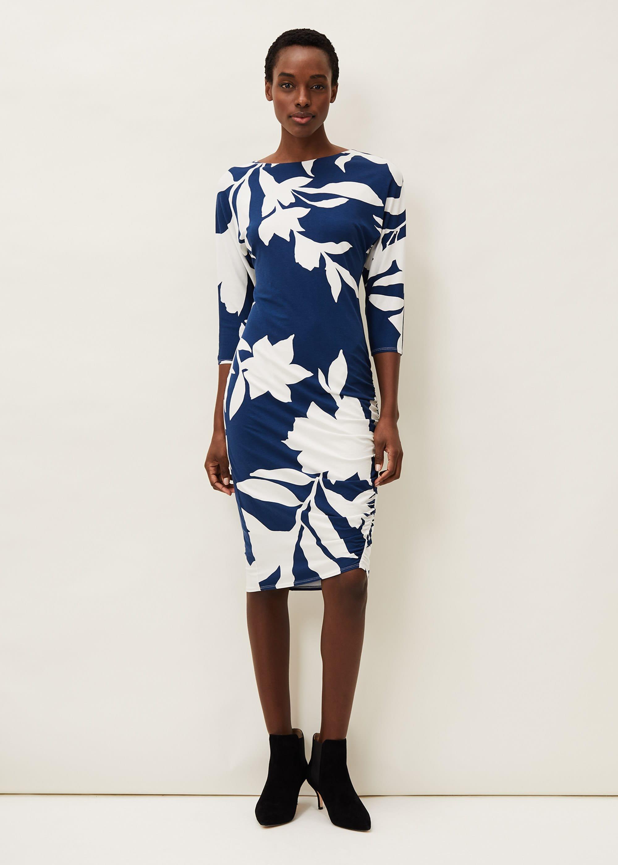 Mel Abstract Print Dress