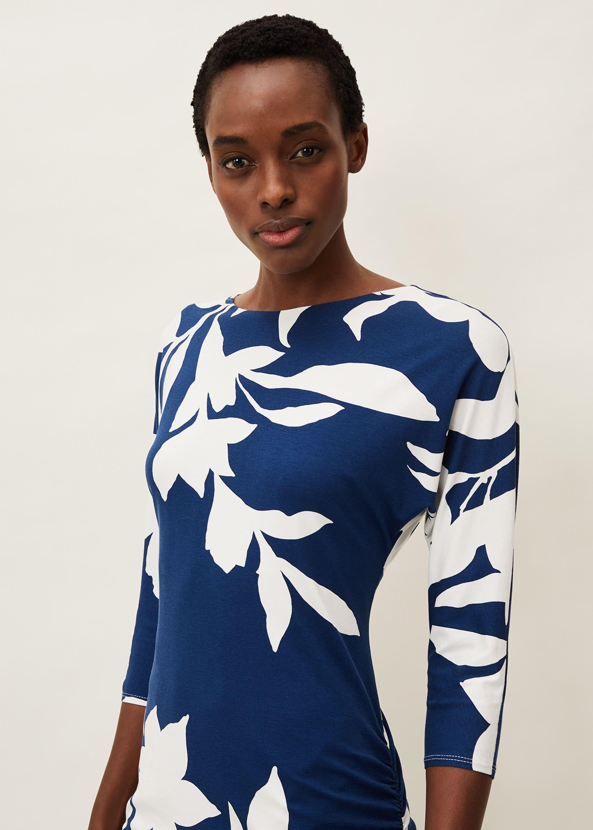 Mel Abstract Print Dress