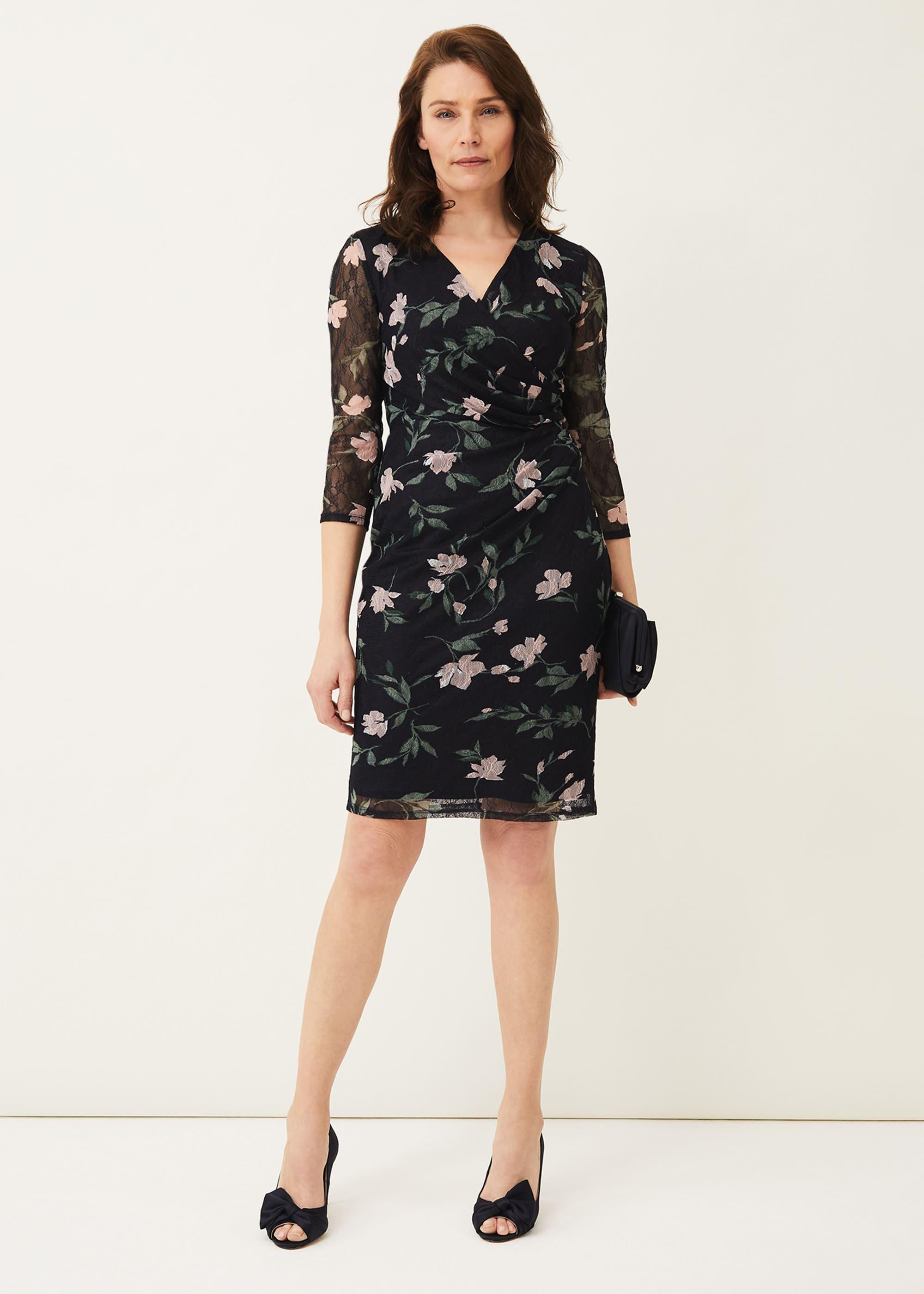 Leigh-Ann Lace Sleeved Dress