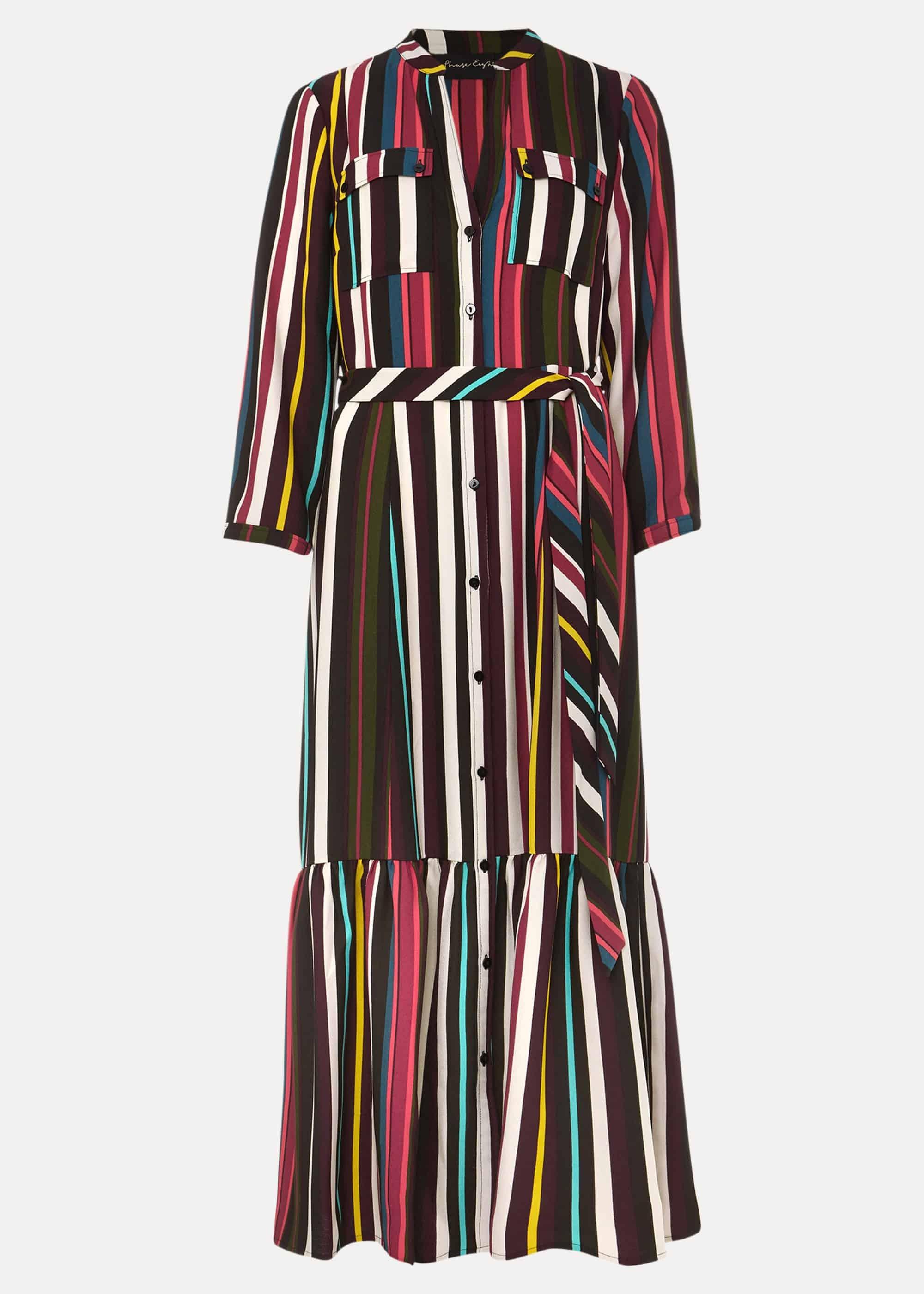 Tania Stripe Shirt Dress
