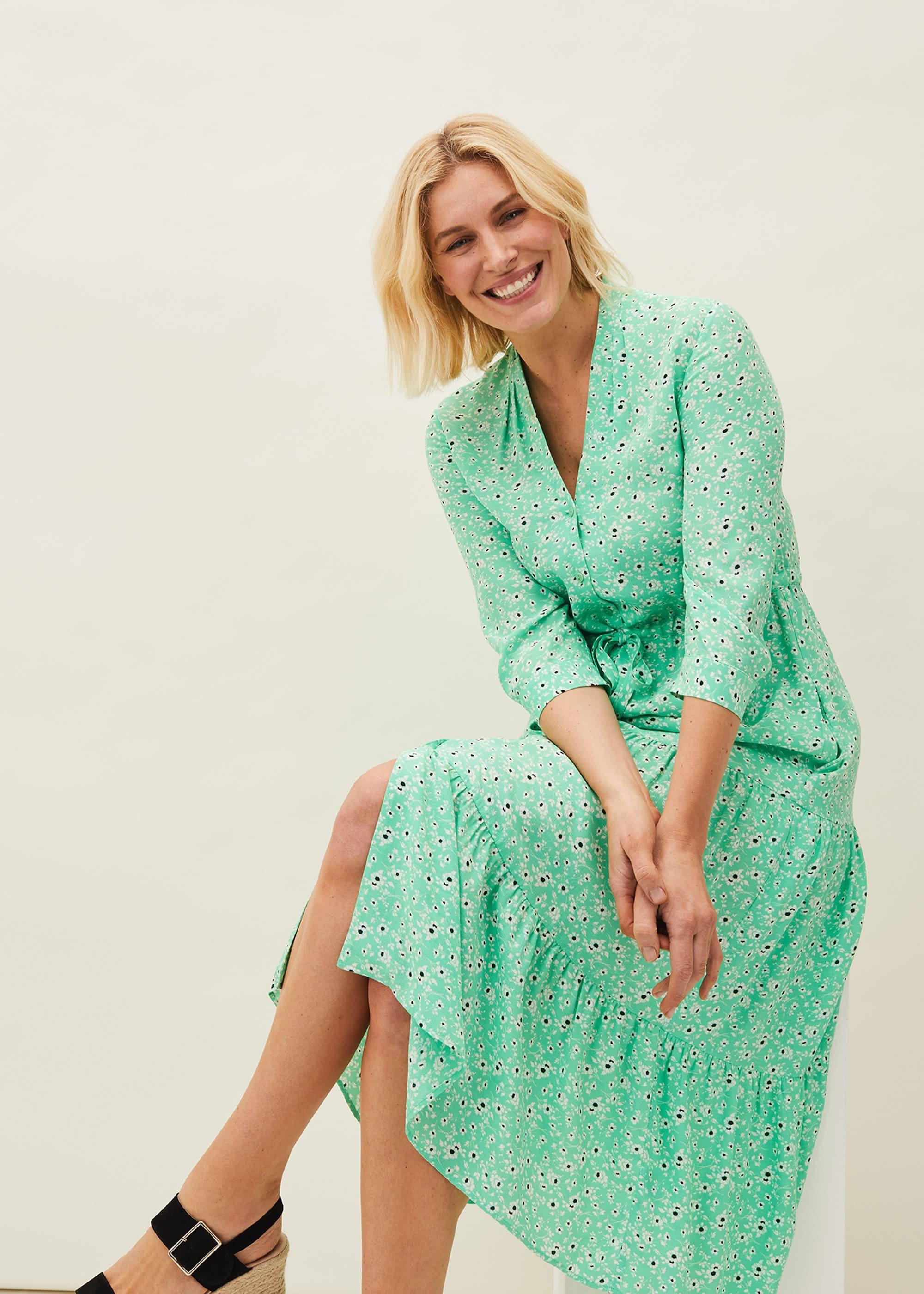 Diana Floral Midi Dress