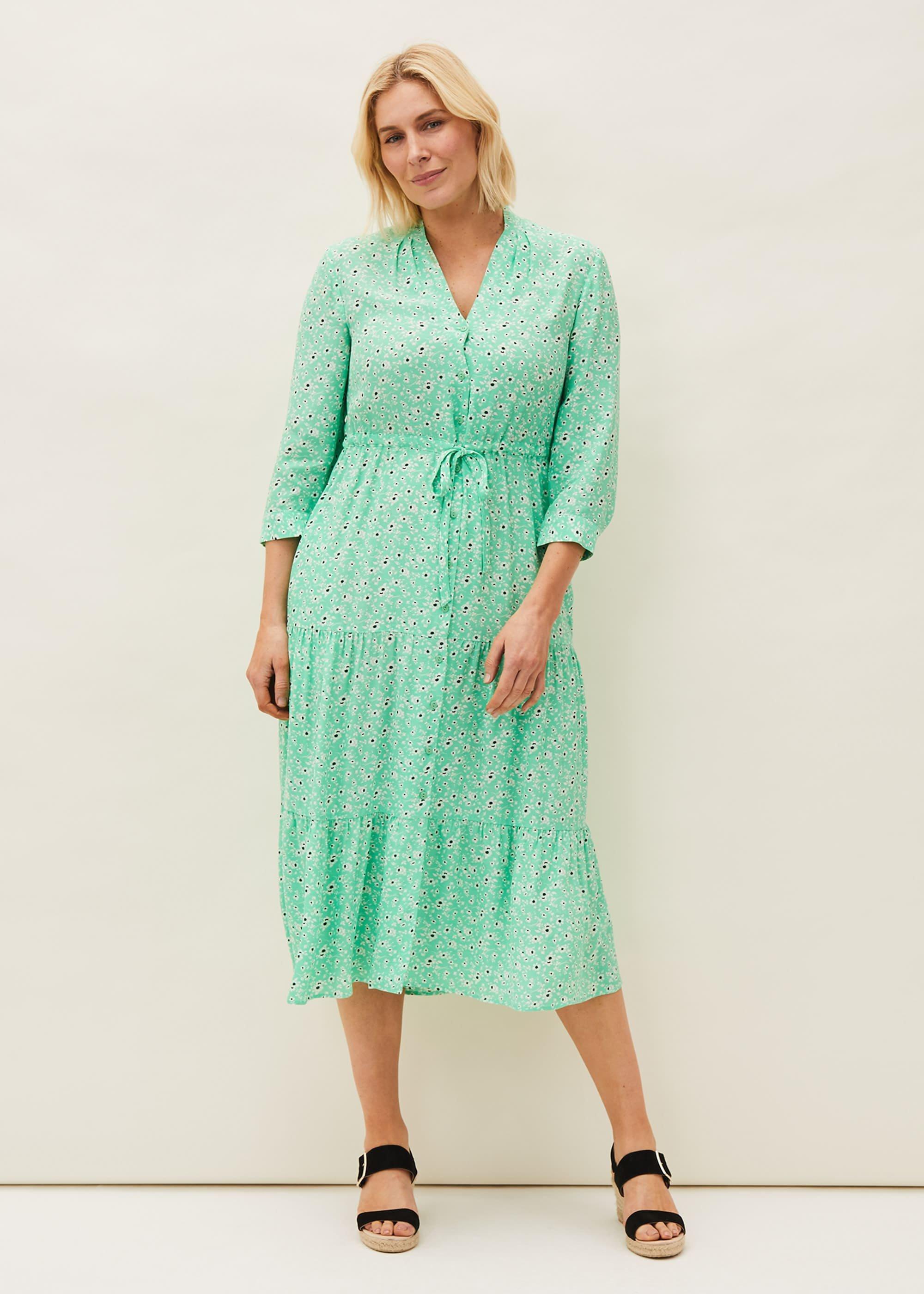 Diana Floral Midi Dress