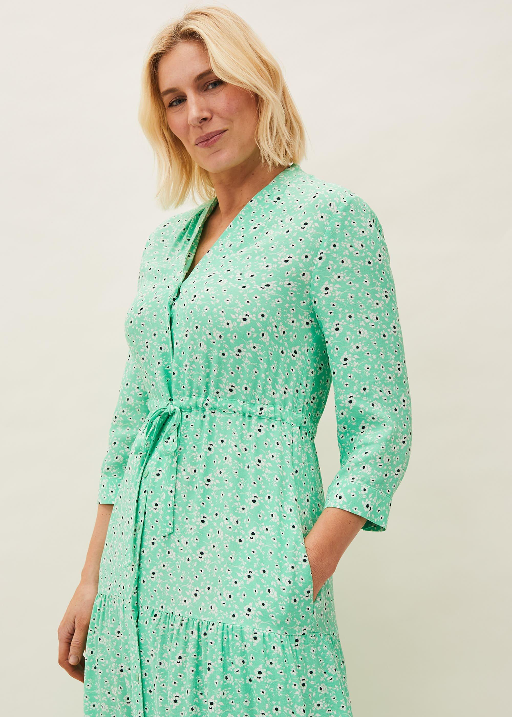 Diana Floral Midi Dress