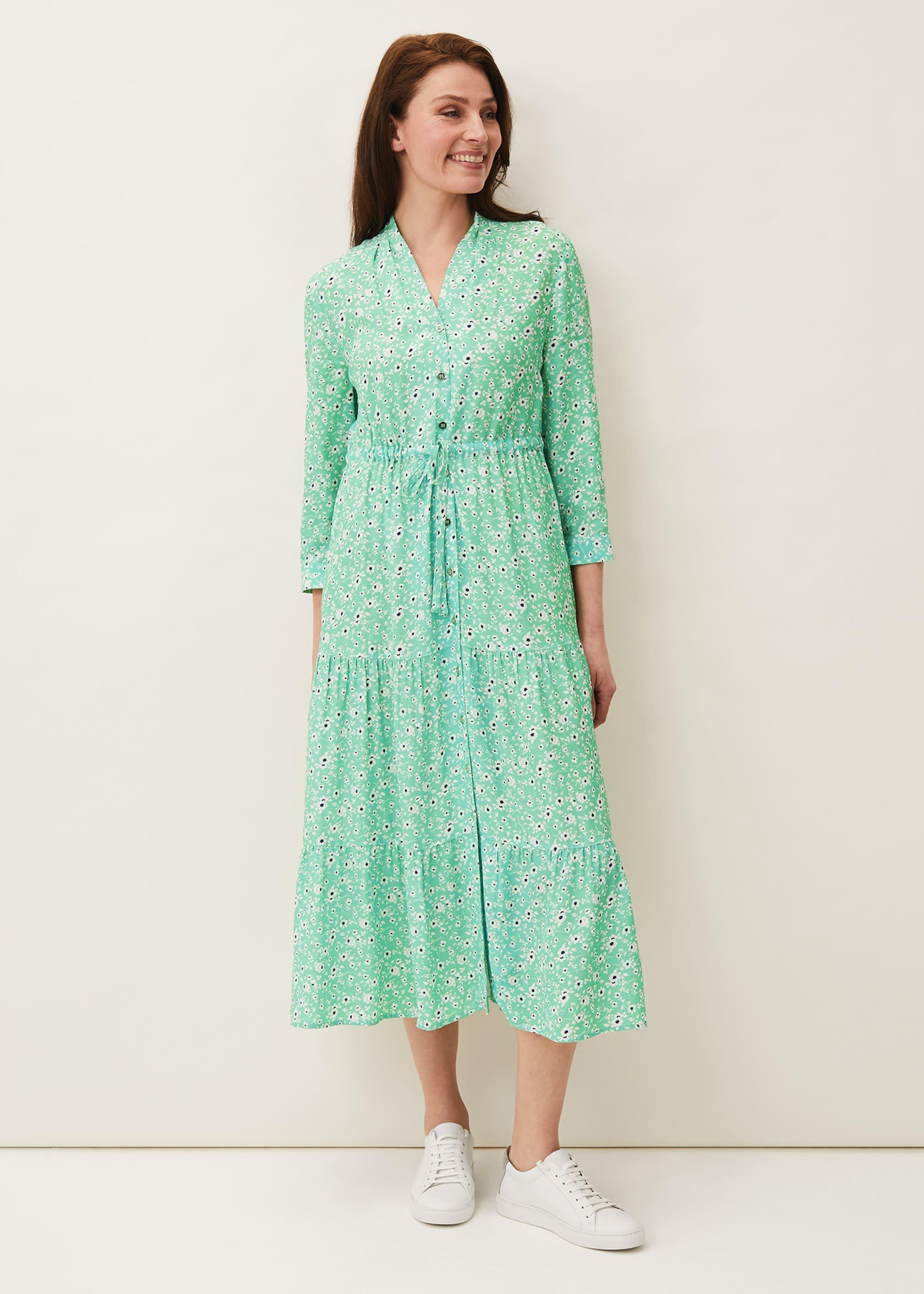 Diana Floral Midi Dress