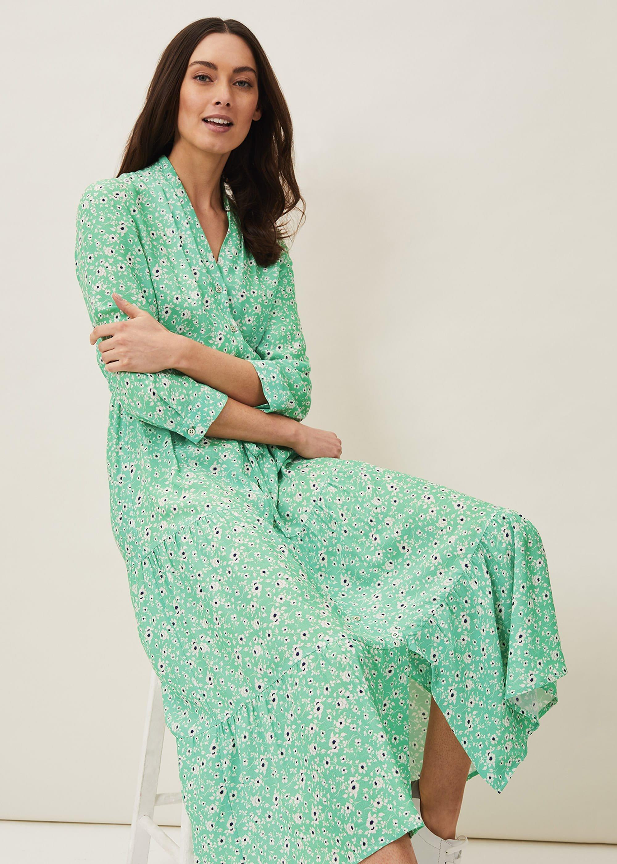 Diana Floral Midi Dress