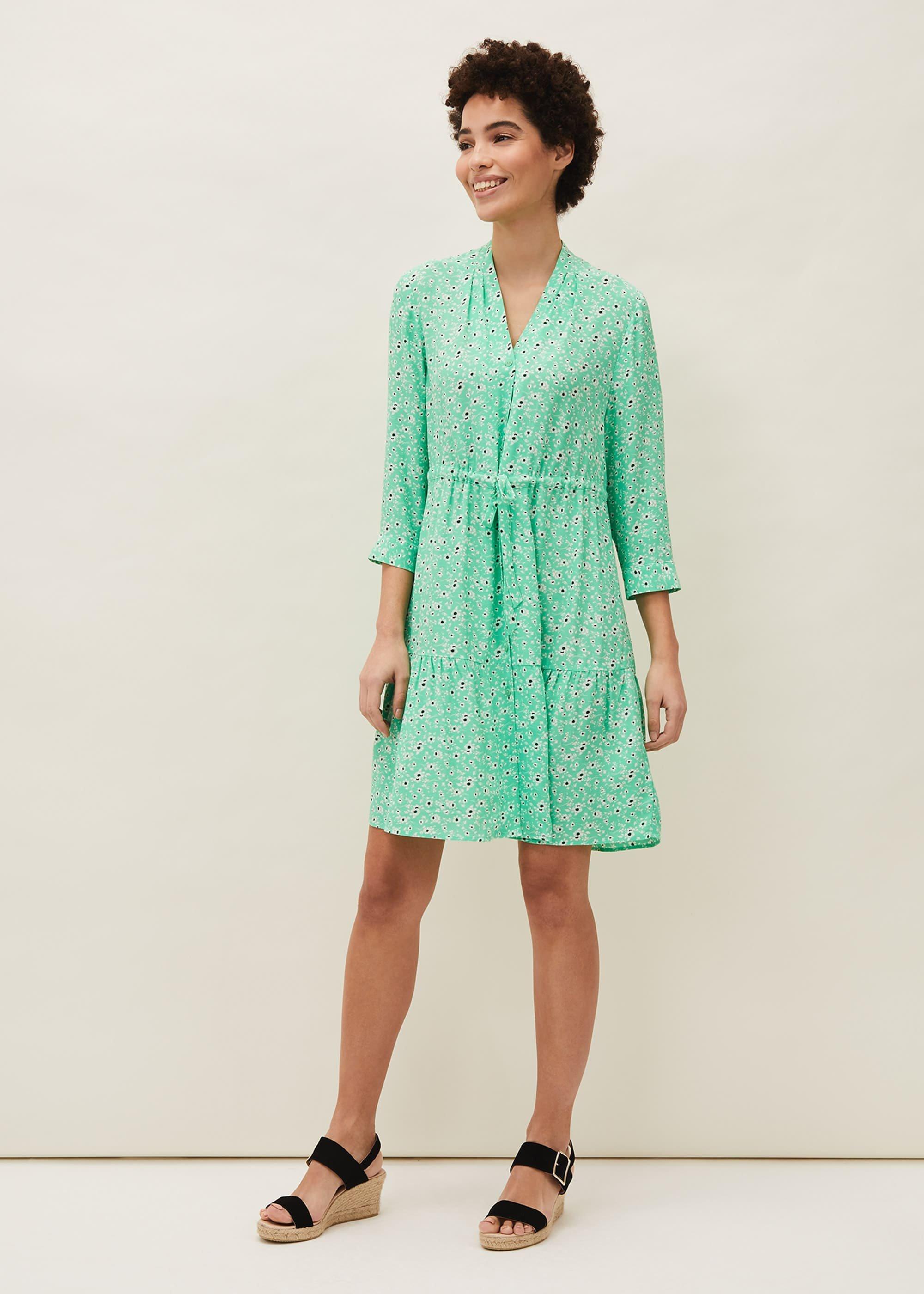 Diana Floral Swing Dress