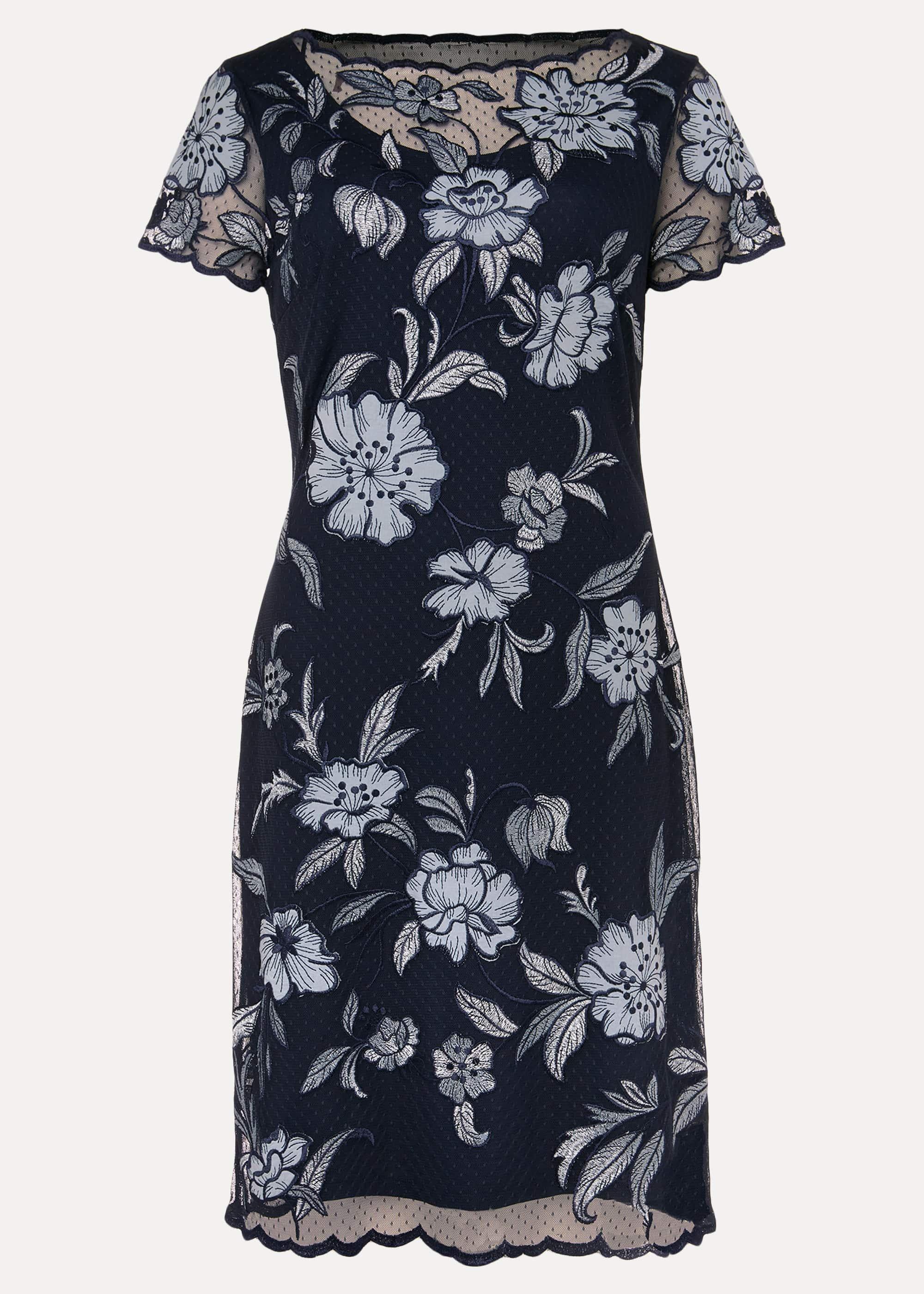 Hanna Floral Embroidered Dress