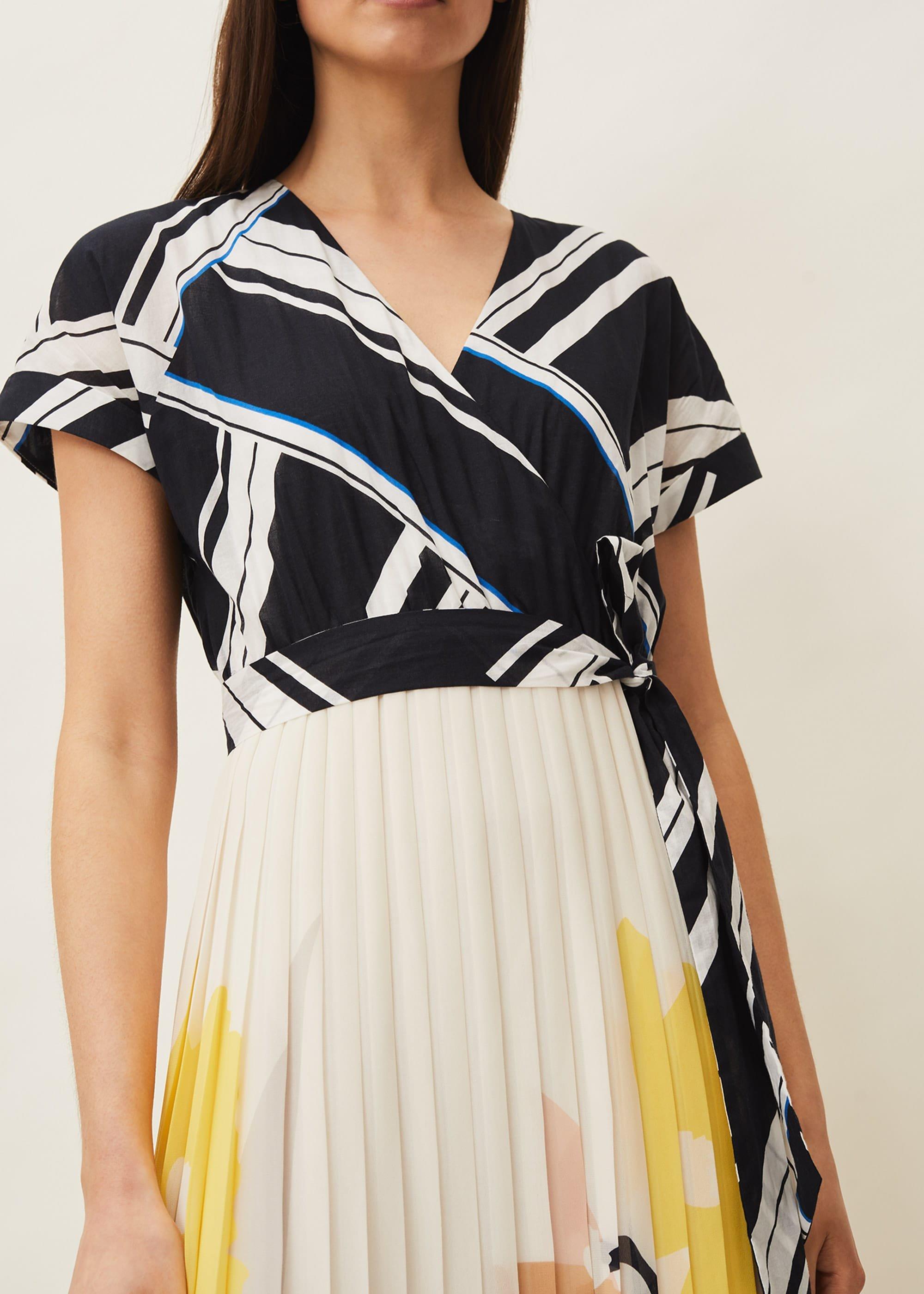 Saskie Mix Print Midaxi Dress